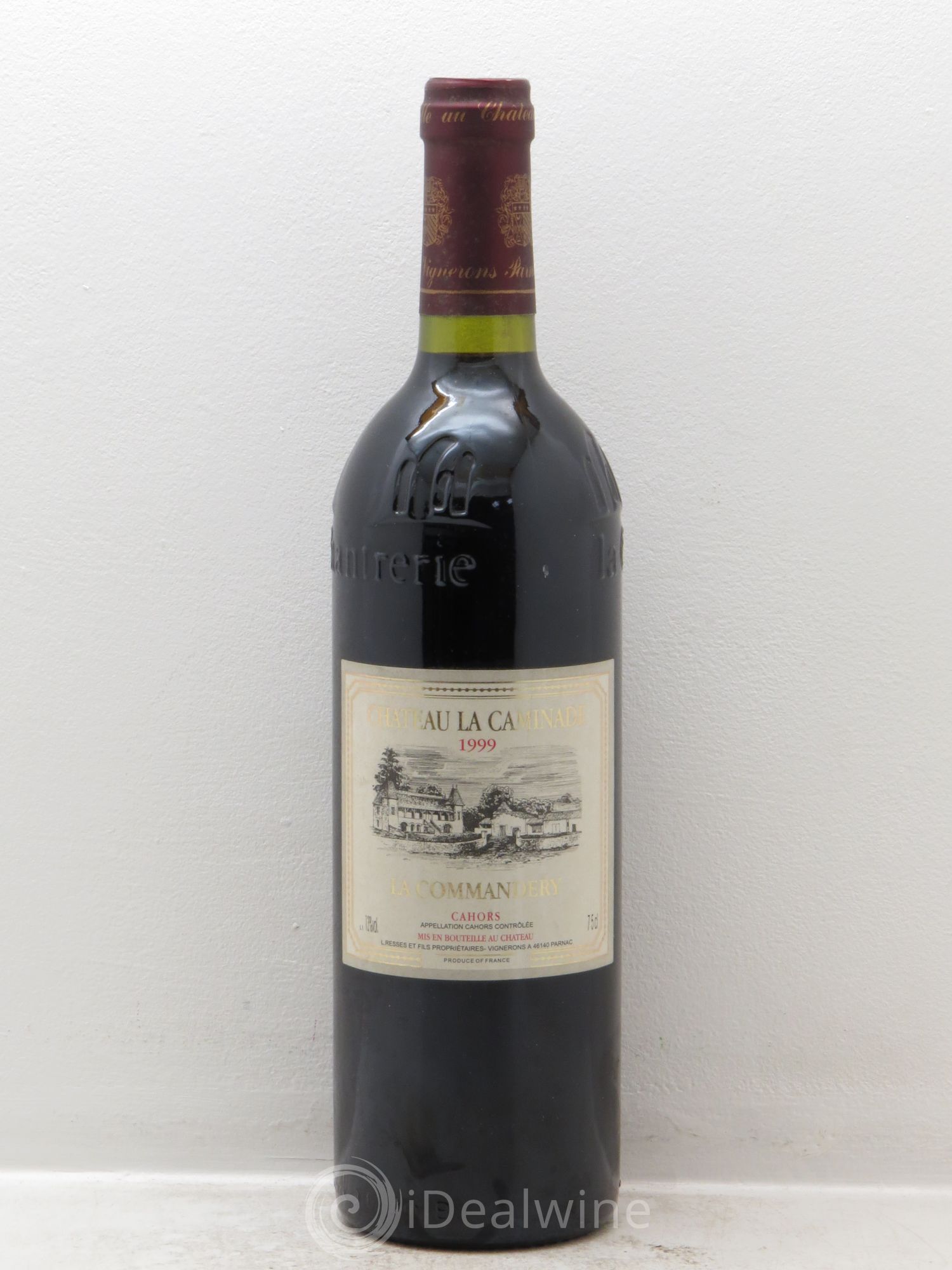Cahors La Commandery - Château de La Caminade 1999 - Posten von 1 Flasche - 0