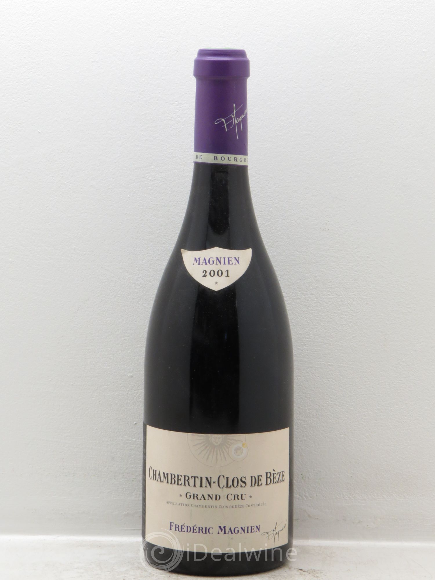 Chambertin Clos de Bèze Grand Cru Frédéric Magnien 2001 - Lot de 1 bouteille - 0