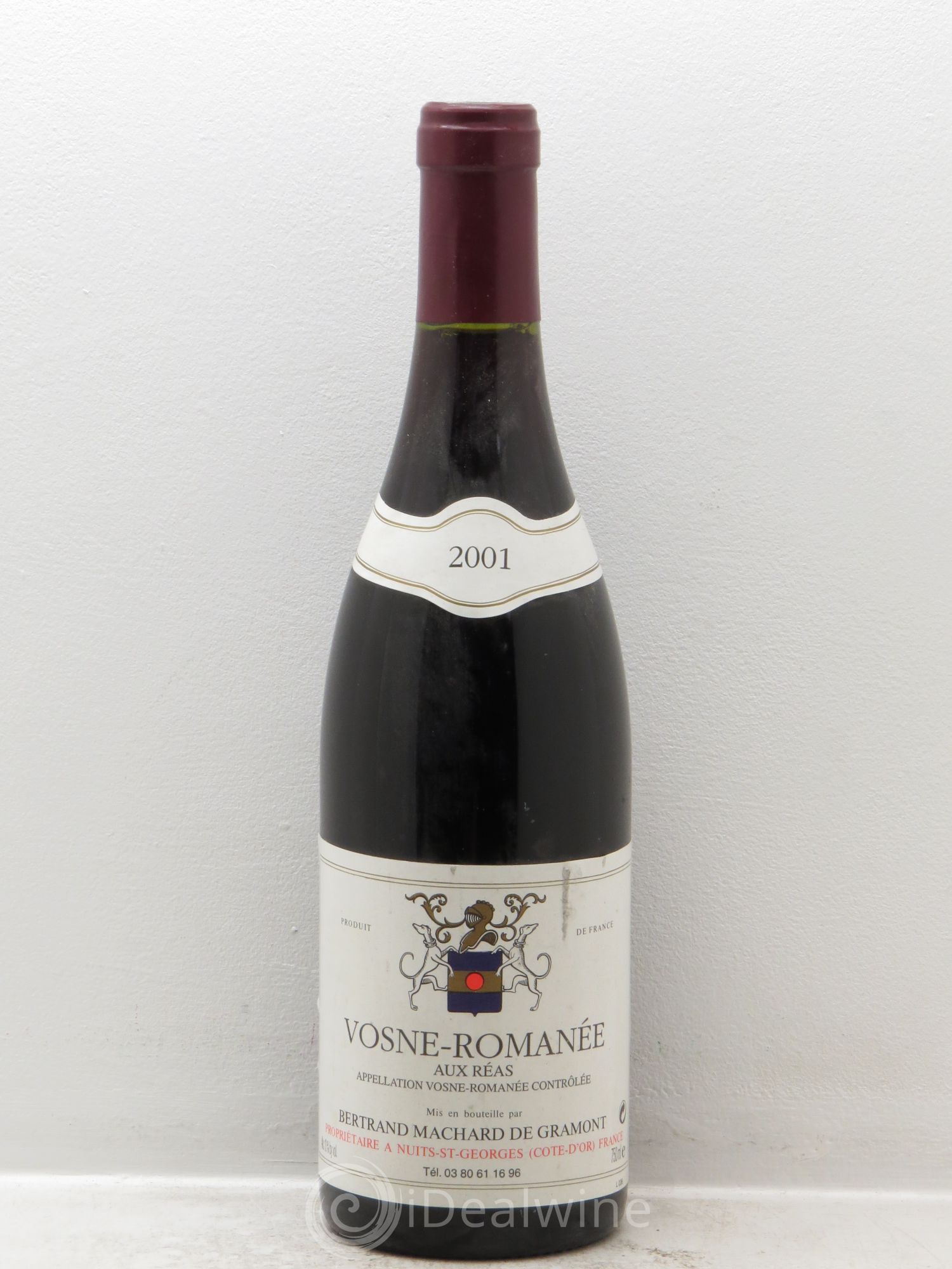 Vosne-Romanée Aux Réas - Domaine Machart de Gramont 2001 - Posten von 1 Flasche - 0