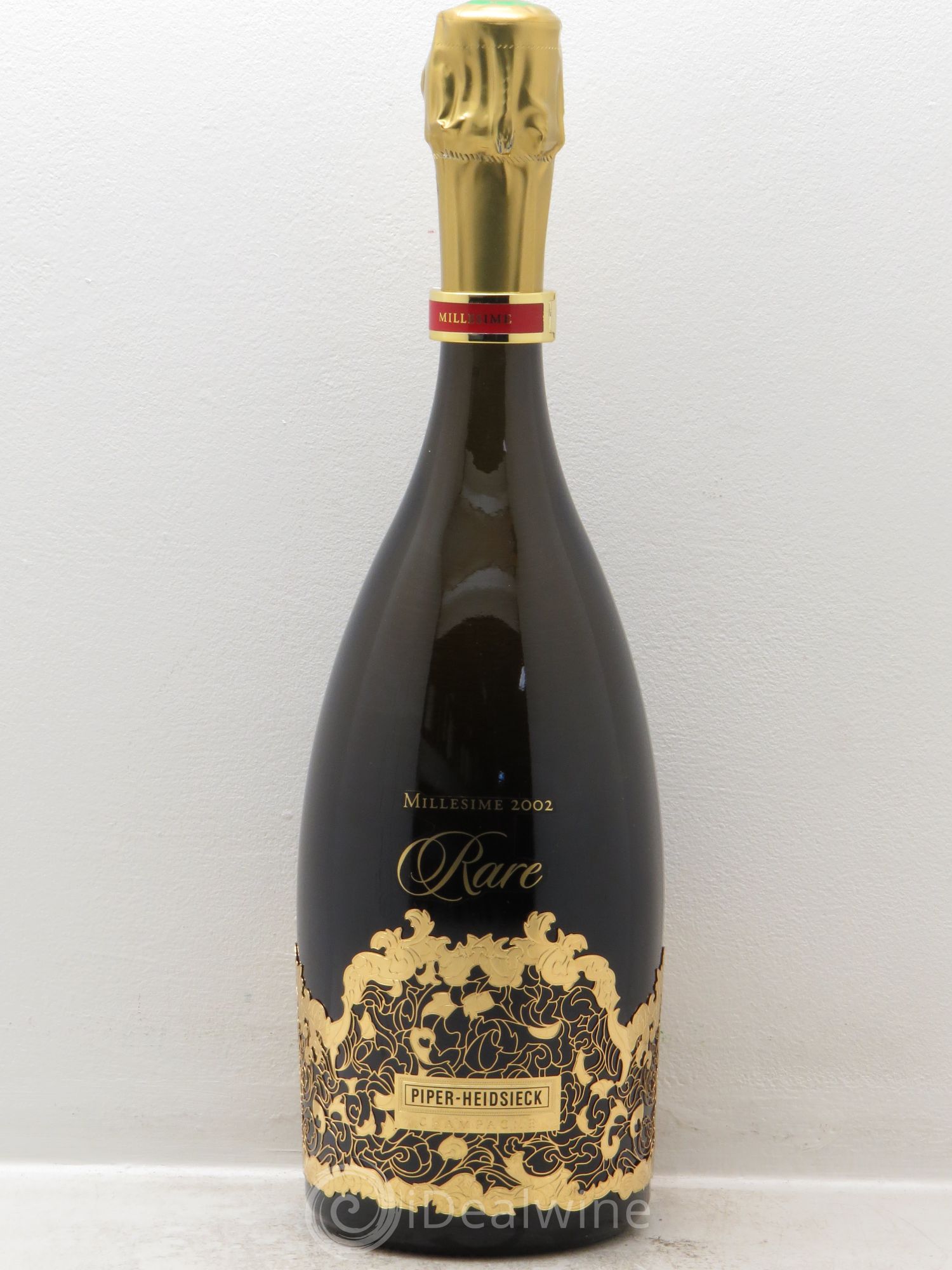 Rare Piper Heidsieck 2002 - Lot de 1 bouteille - 0