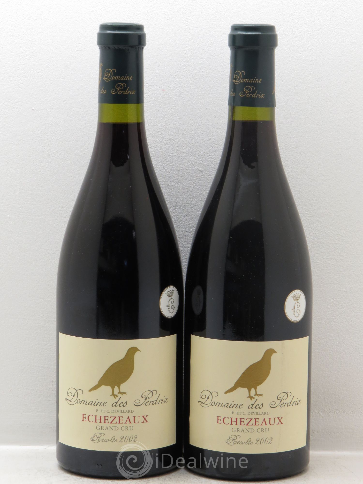 Echezeaux Grand Cru Perdrix (Domaine des) 2002 - Lot de 2 bouteilles - 0