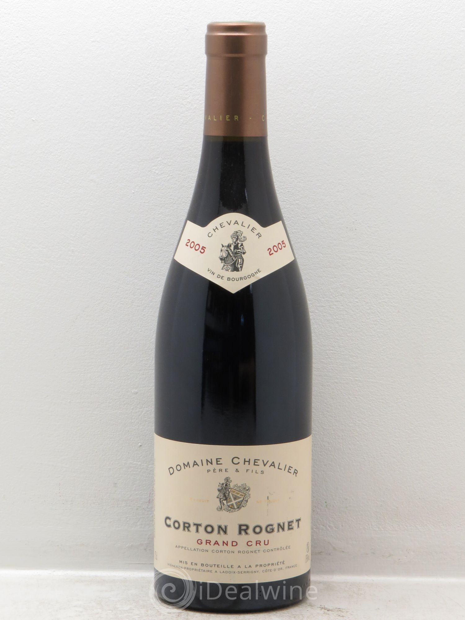 Corton Grand Cru Le Rognet Domaine Chevalier 2005 - Lot de 1 bouteille - 0