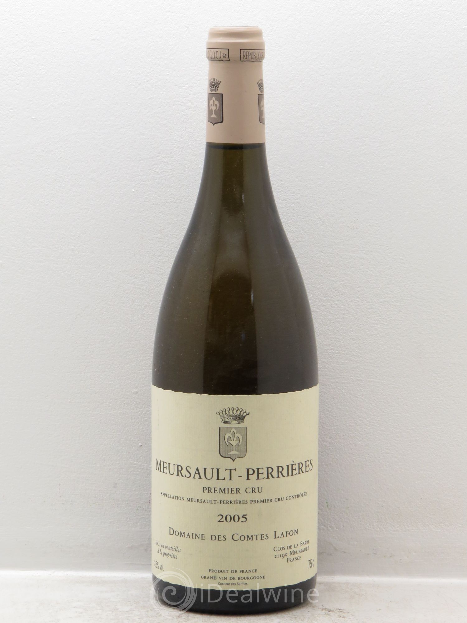 Meursault 1er Cru Perrières Comtes Lafon (Domaine des) 2005 - Lot de 1 bouteille - 0