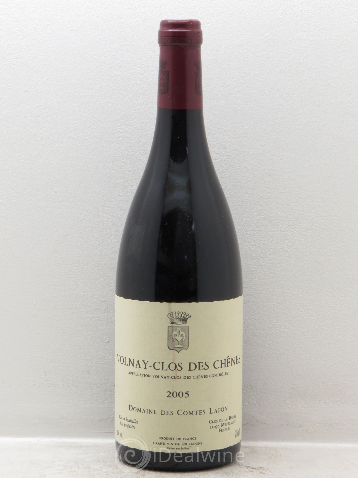 Volnay 1er Cru Clos des Chênes Comtes Lafon (Domaine des) 2005 - Lot de 1 bouteille - 0