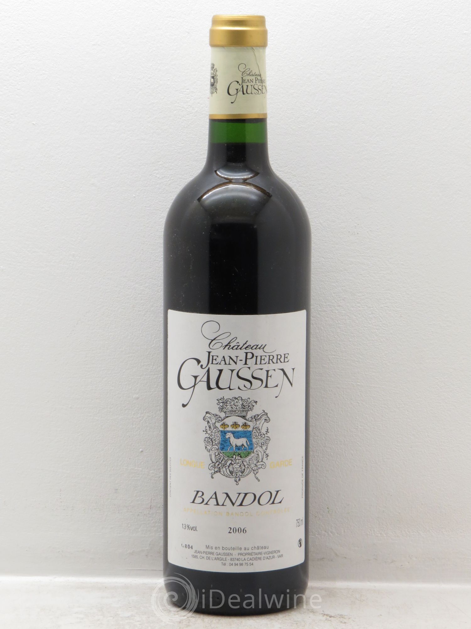 Bandol Château Jean-Pierre Gaussens 2006 - Posten von 1 Flasche - 0
