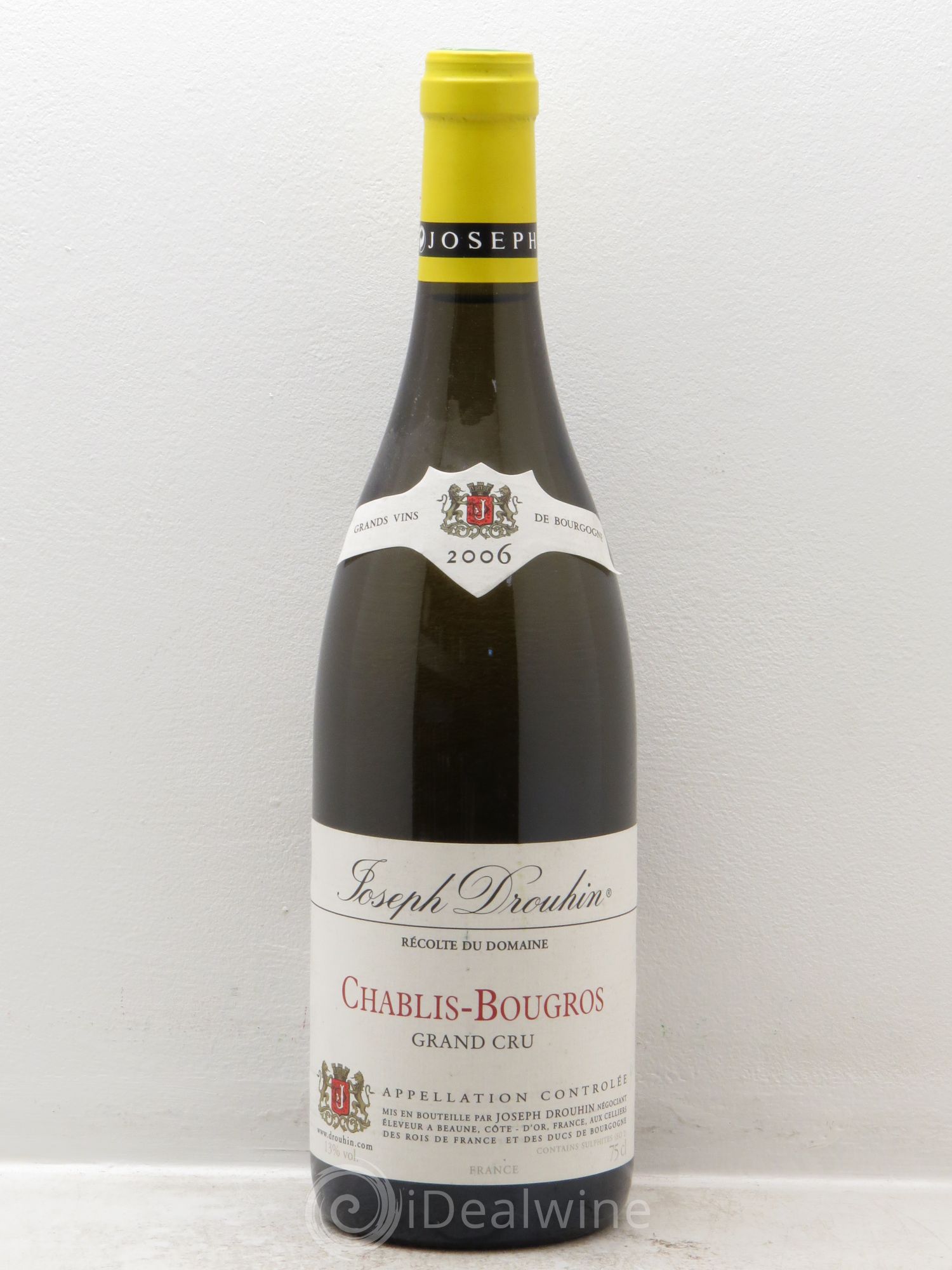 Chablis Grand Cru 2006 - Lot de 1 bouteille - 0