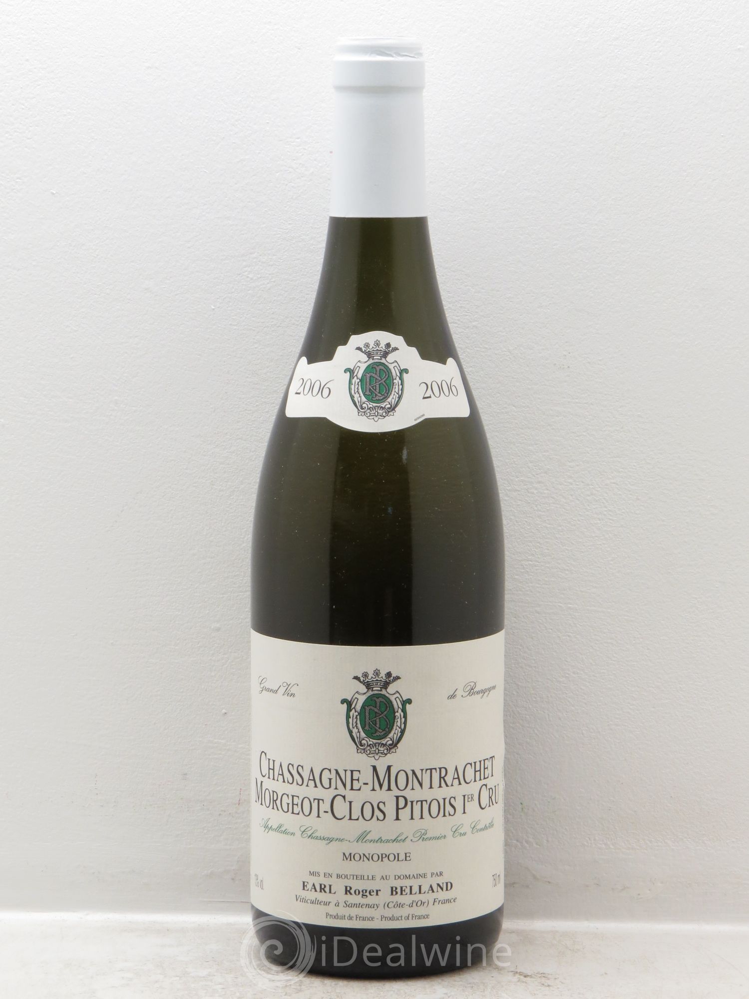 Chassagne-Montrachet 1er Cru Morgeot 2006 - Lot de 6 bouteilles - 0