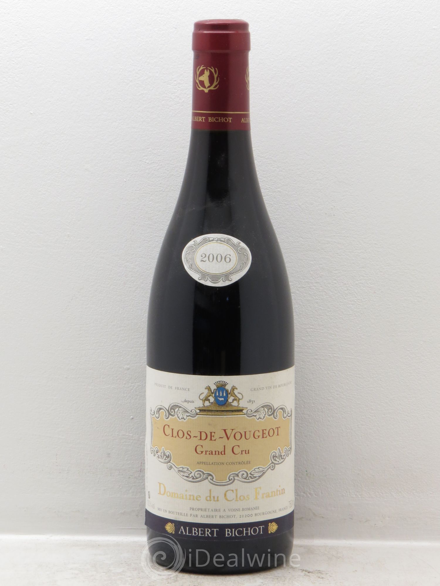 Clos de Vougeot Grand Cru Albert Bichot Clos Frantin 2006 - Posten von 1 Flasche - 0