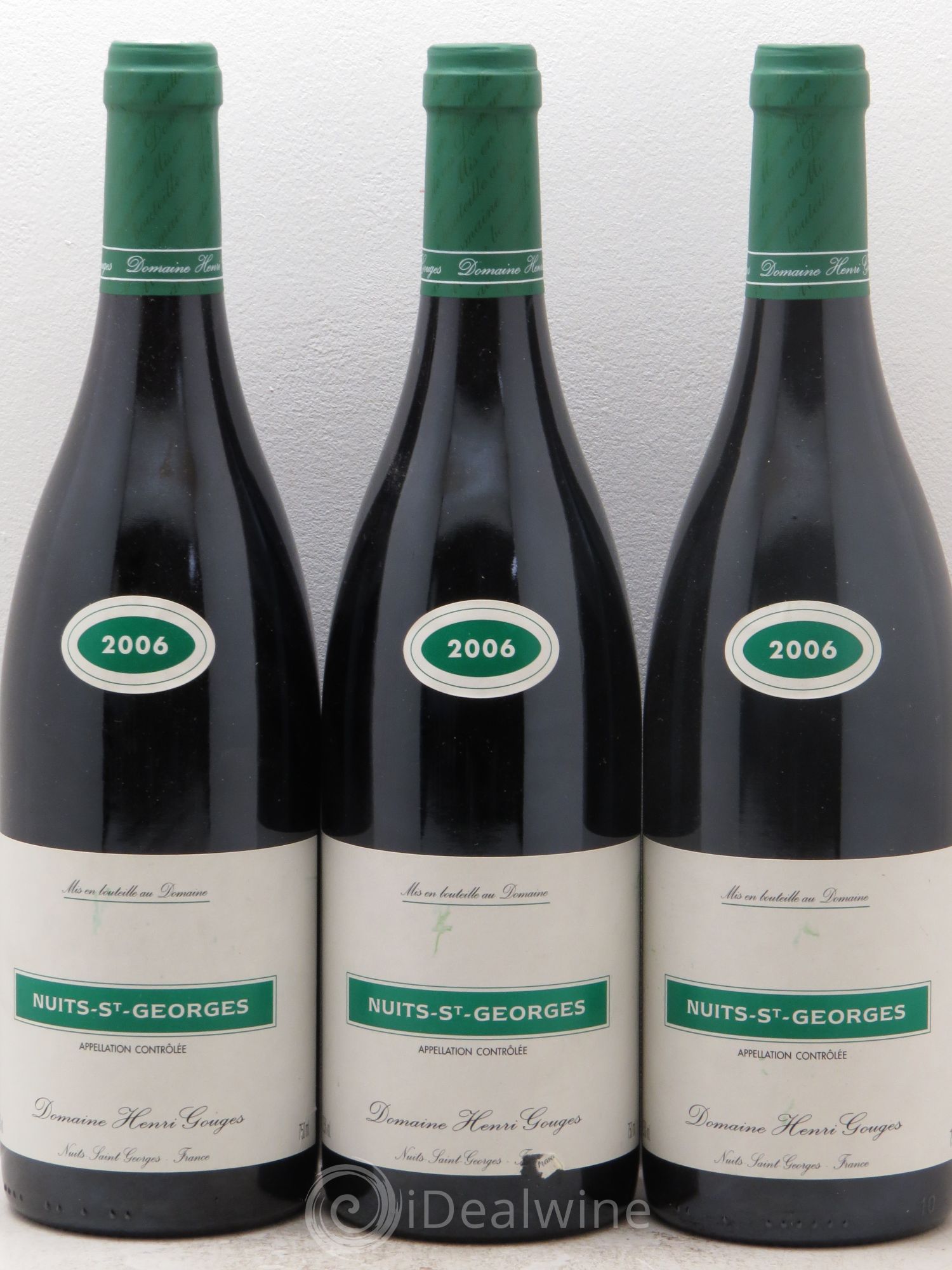Nuits-Saint-Georges Domaine Henri Gouges 2006 - Lot of 3 bottles - 0
