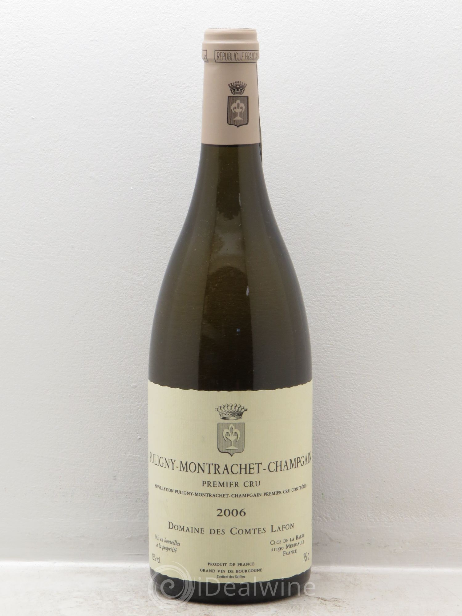 Puligny-Montrachet 1er Cru Champgain Comtes Lafon (Domaine des) 2006 - Lot de 1 bouteille - 0
