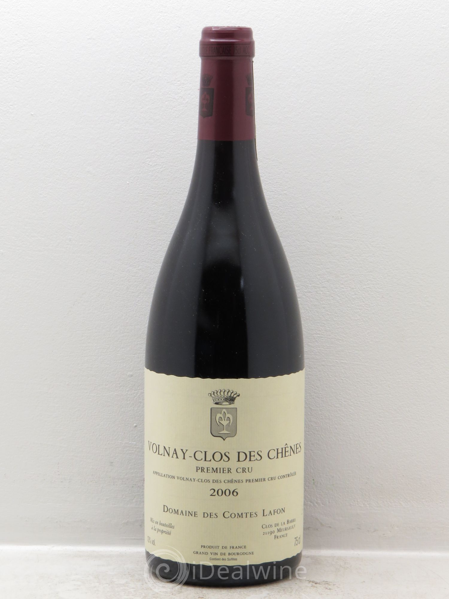 Volnay 1er Cru Clos des Chênes Comtes Lafon (Domaine des) 2006 - Lot de 1 bouteille - 0