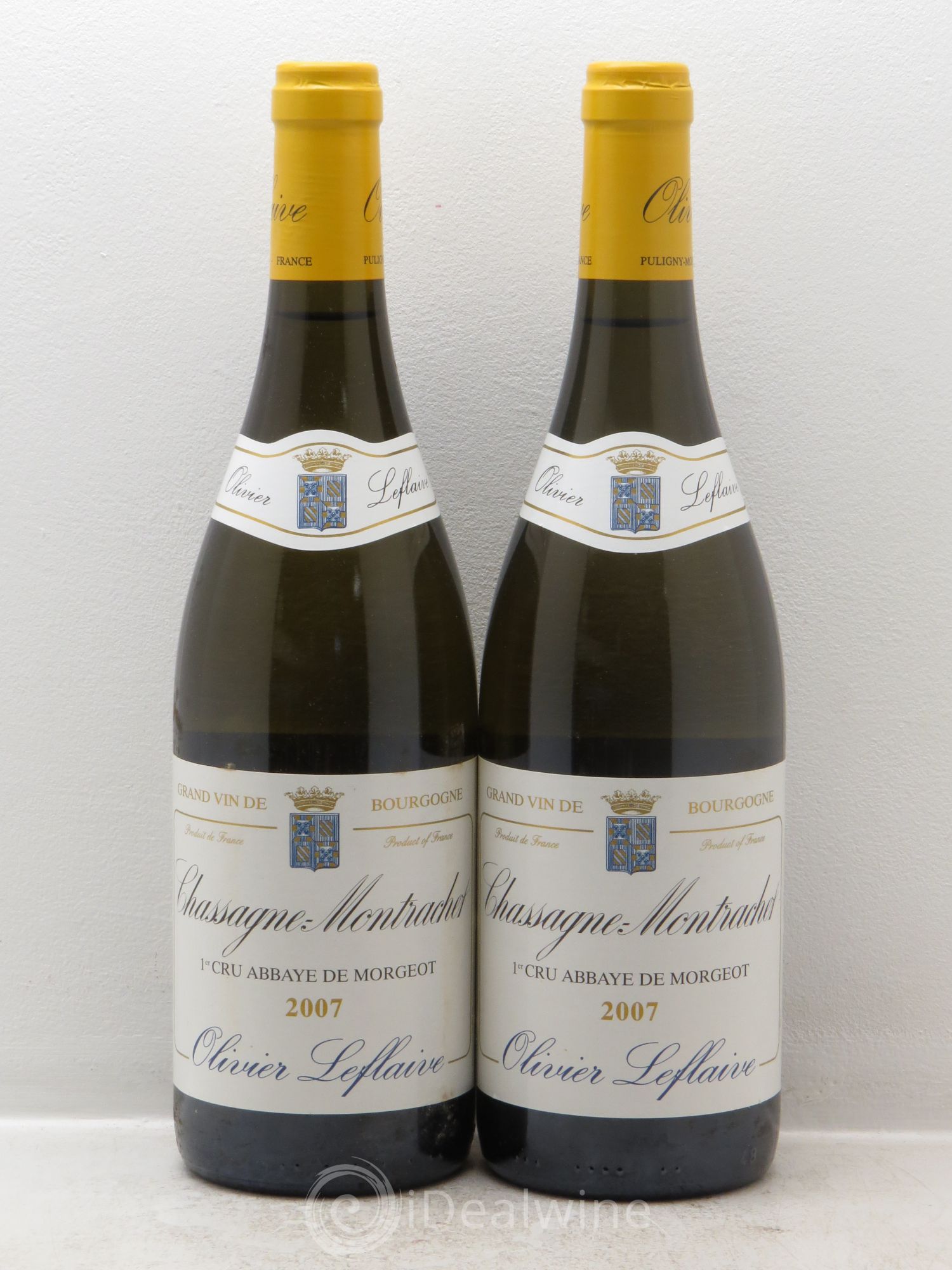 Chassagne-Montrachet 1er Cru 2007 - Lot de 2 bouteilles - 0