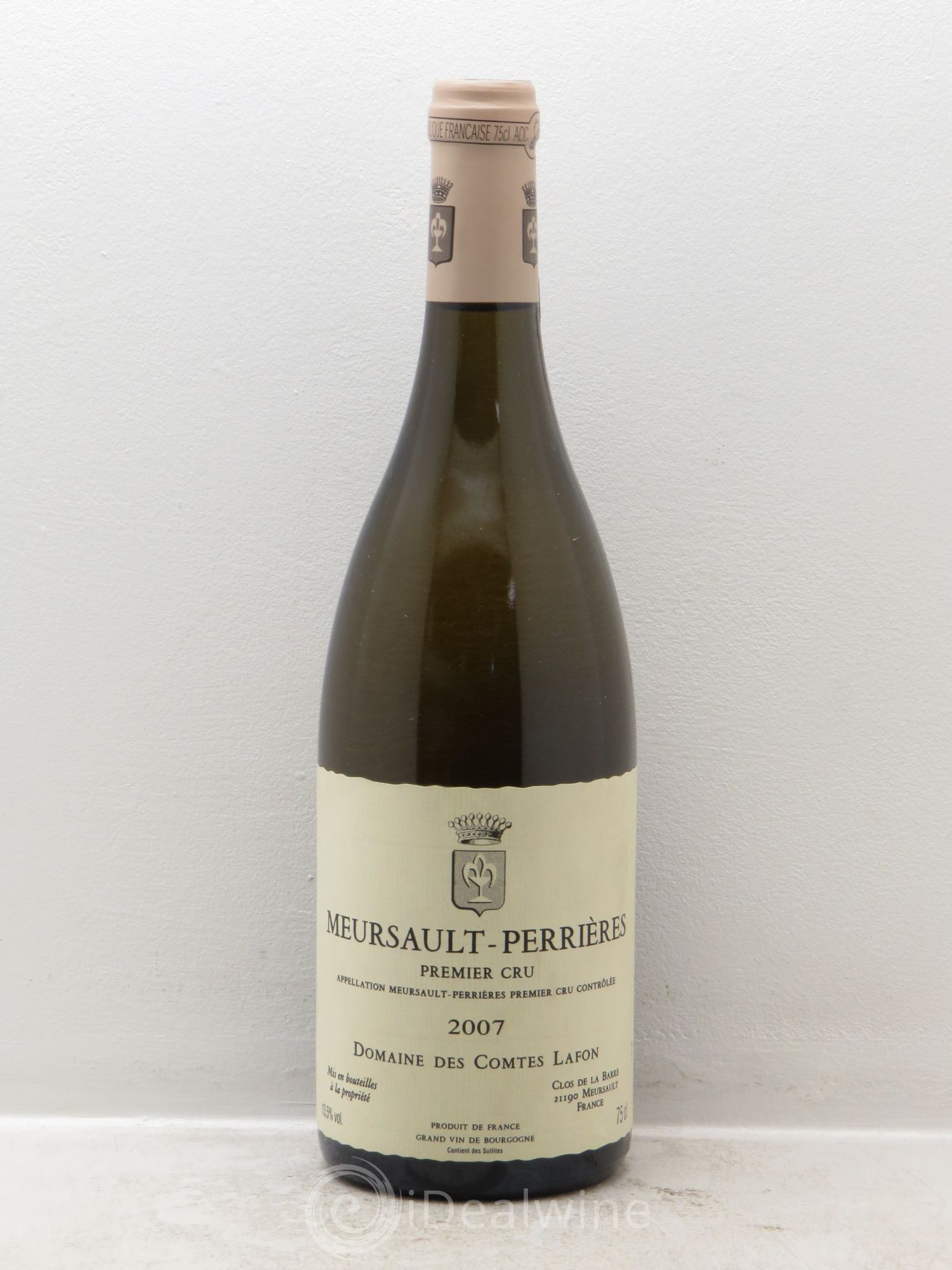 Meursault 1er Cru Perrières Comtes Lafon (Domaine des) 2007 - Lot de 1 bouteille - 0