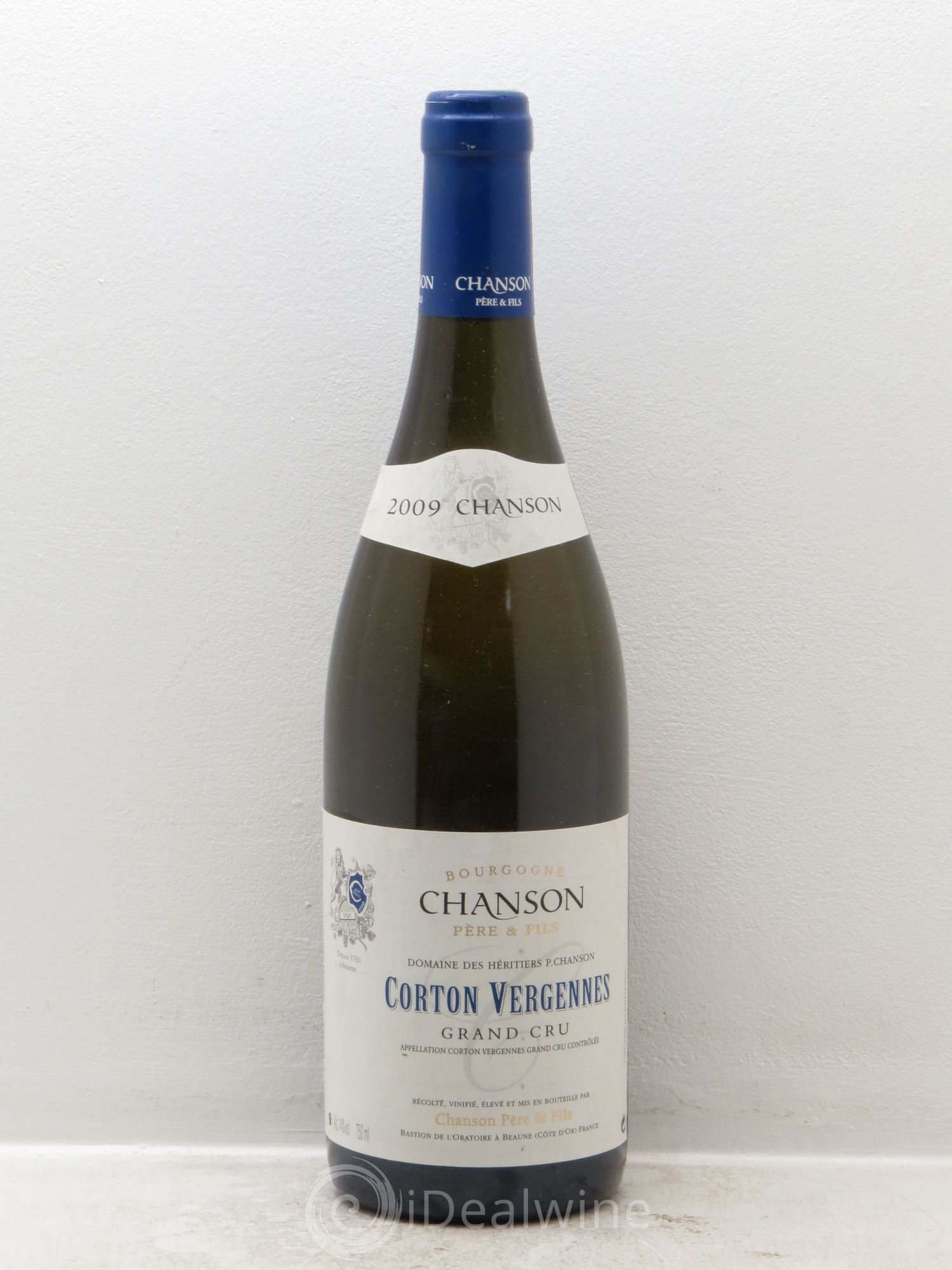 Corton Grand Cru Domaine Chanson 2009 - Lot de 1 bouteille - 0