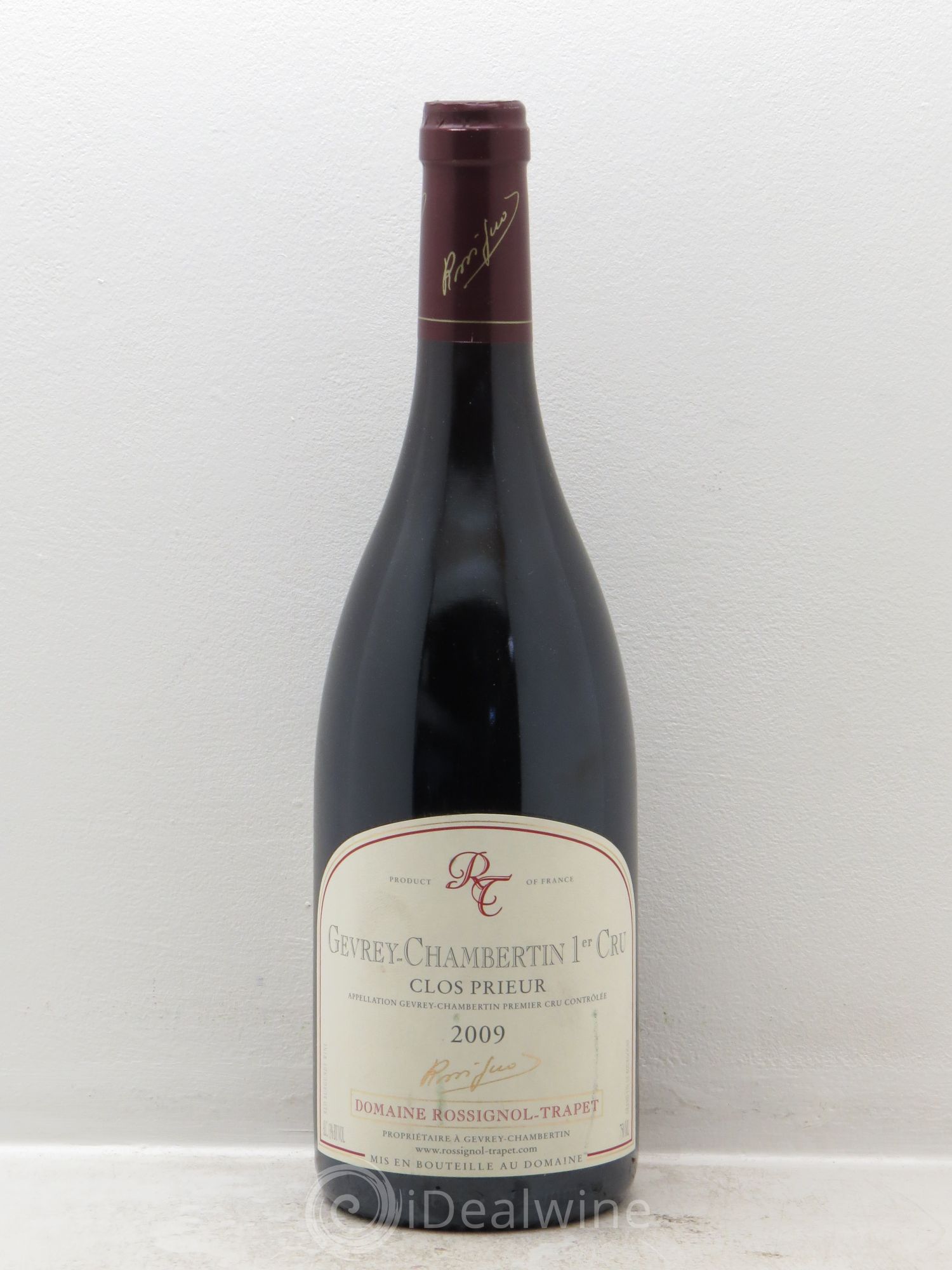 Gevrey-Chambertin 1er Cru Clos Prieur Rossignol-Trapet (Domaine) 2009 - Lot de 1 bouteille - 0