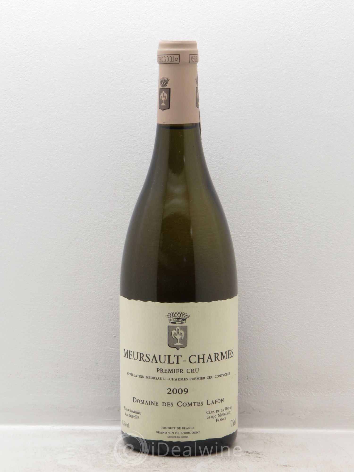 Meursault 1er Cru Charmes Comtes Lafon (Domaine des) 2009 - Lot de 1 bouteille - 0