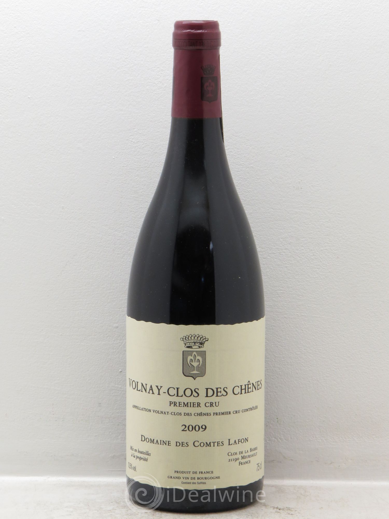 Volnay 1er Cru Clos des Chênes Comtes Lafon (Domaine des) 2009 - Lot de 1 bouteille - 0