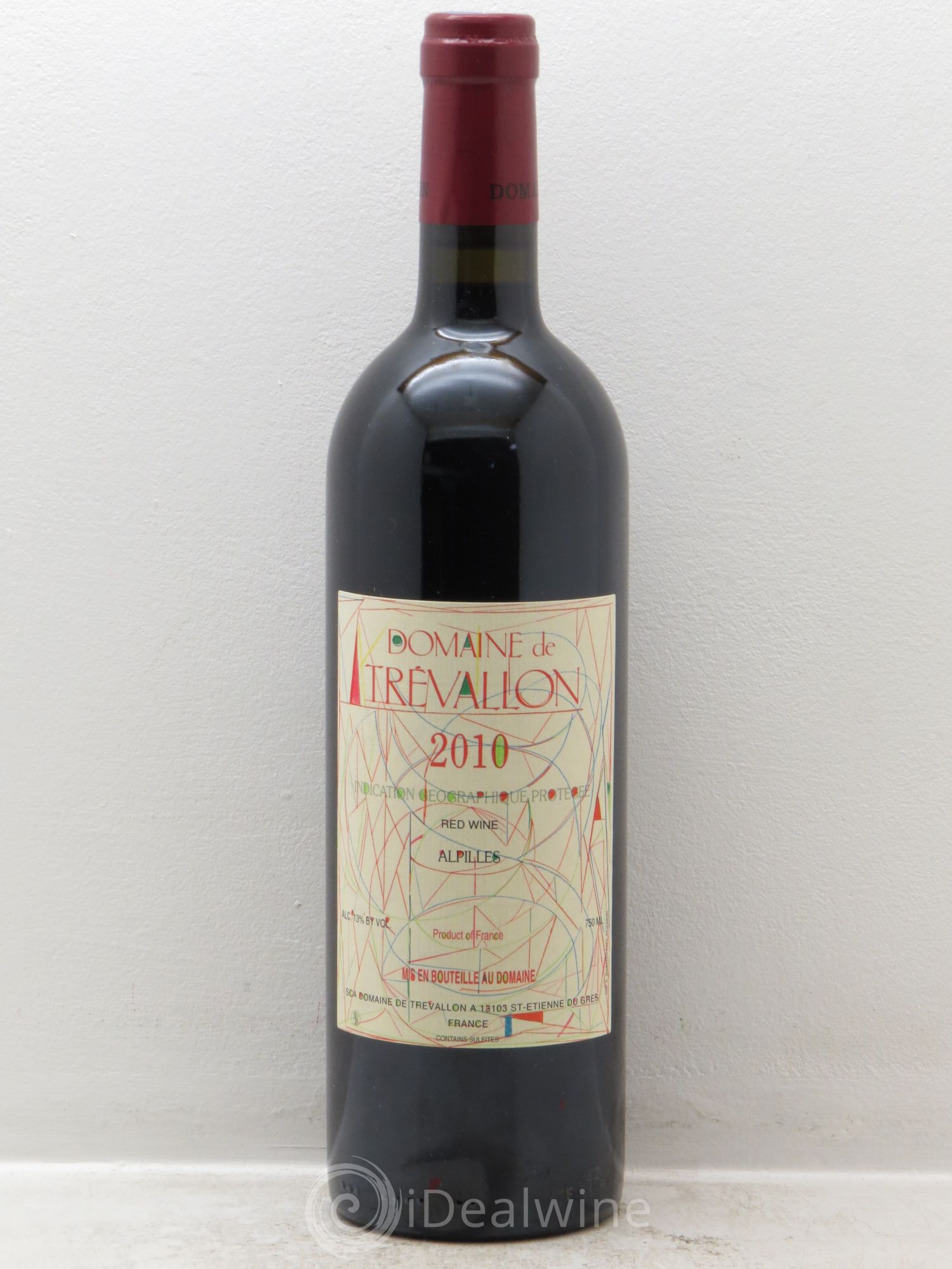 VDP Bouches du Rhône Trévallon (Domaine de) Eloi Dürrbach 2010 - Lot de 1 bouteille - 0