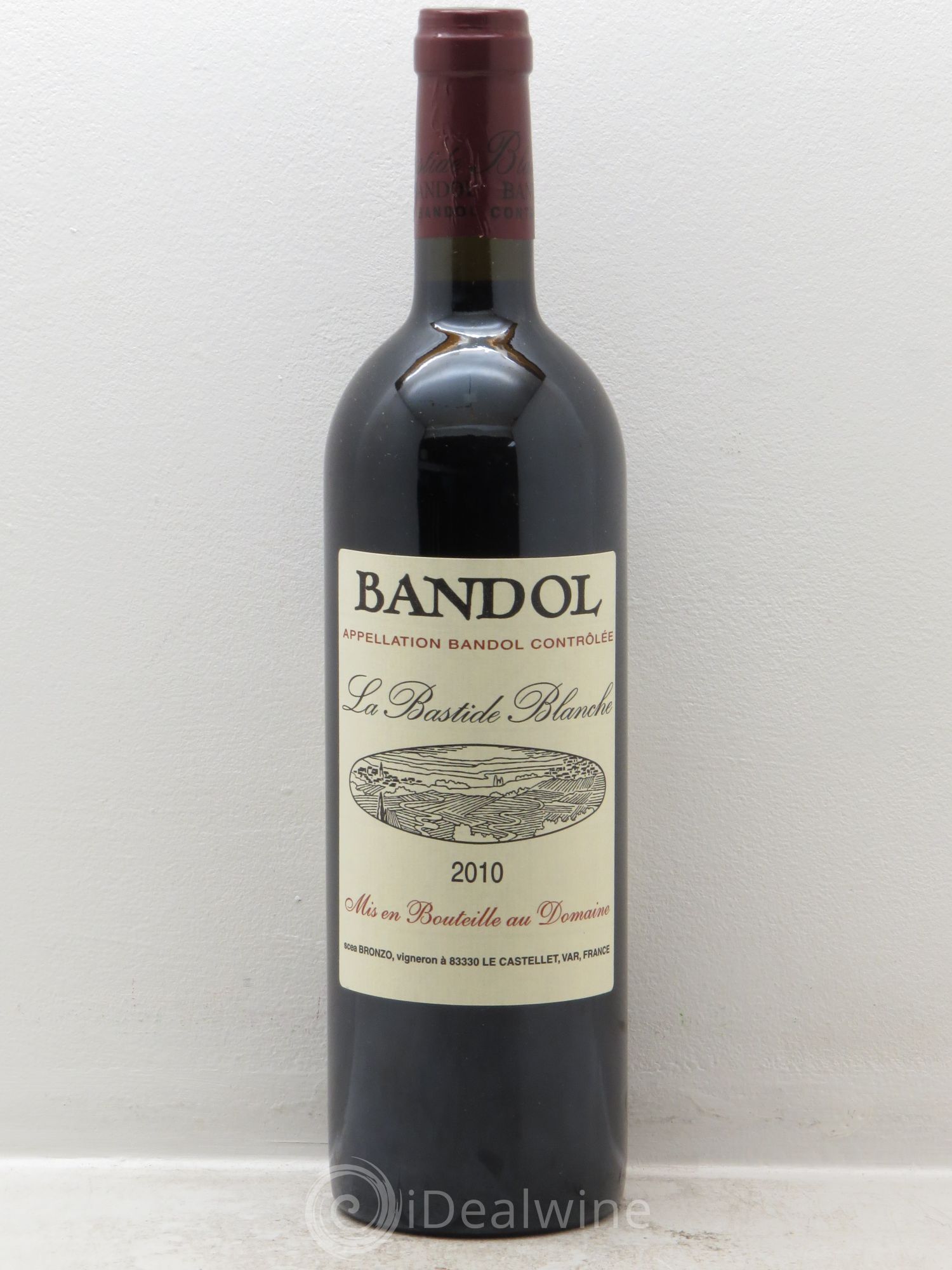 Bandol La Bastide Blanche 2010 - Lot de 1 bouteille - 0