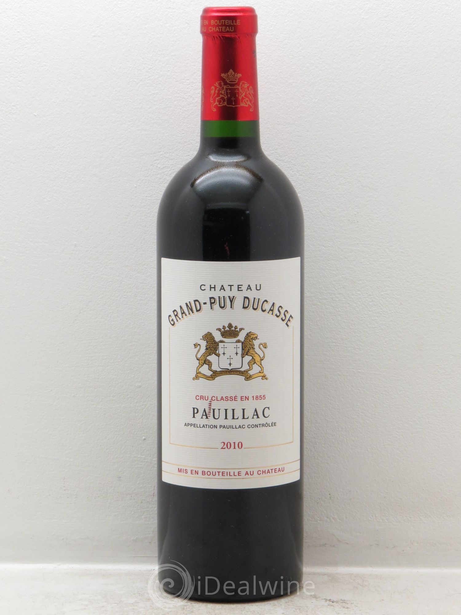 Château Grand Puy Ducasse 5ème Grand Cru Classé 2010 - Lot de 1 bouteille - 0
