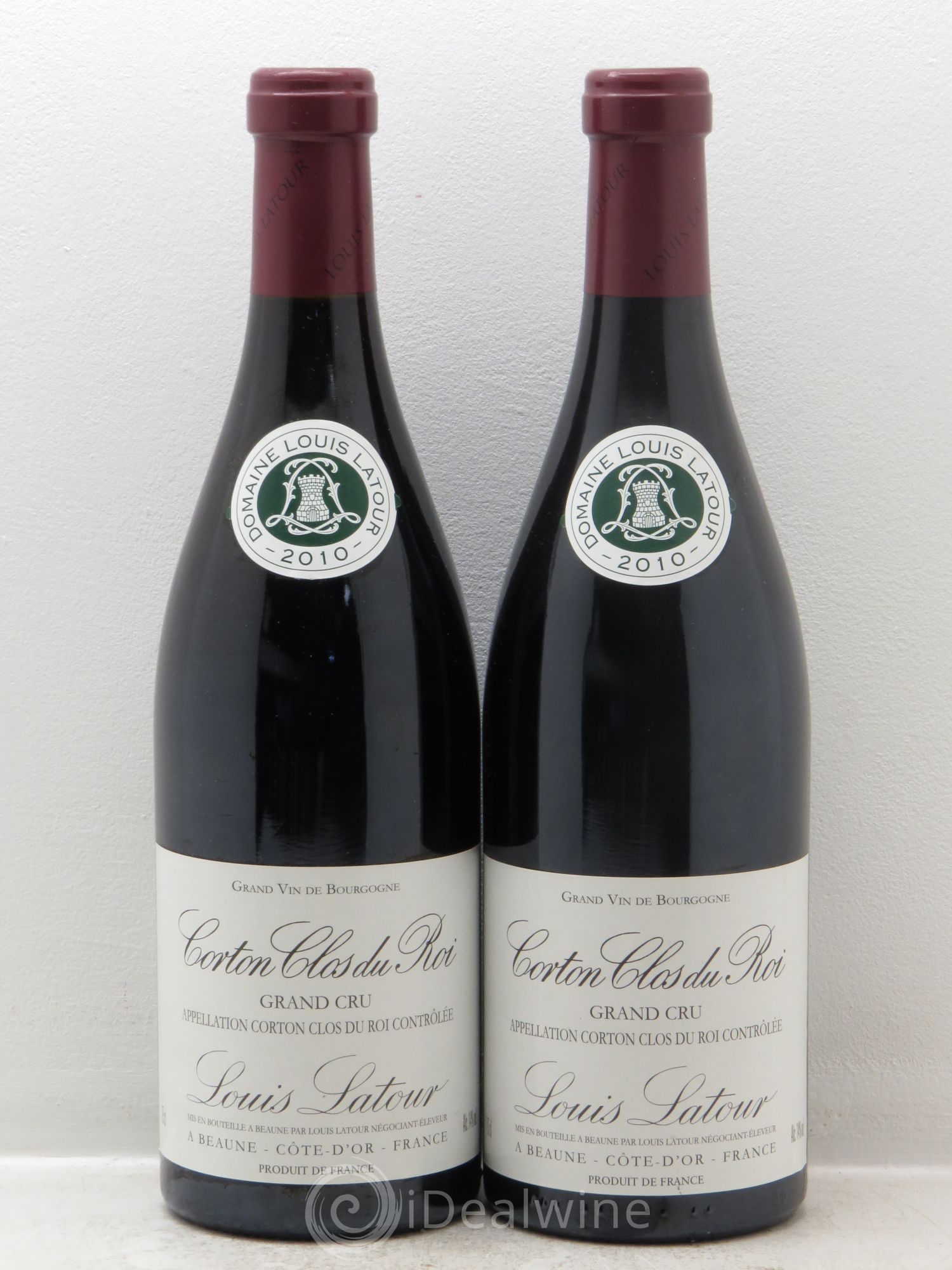 Corton Grand Cru 2010 - Lot de 2 bouteilles - 0