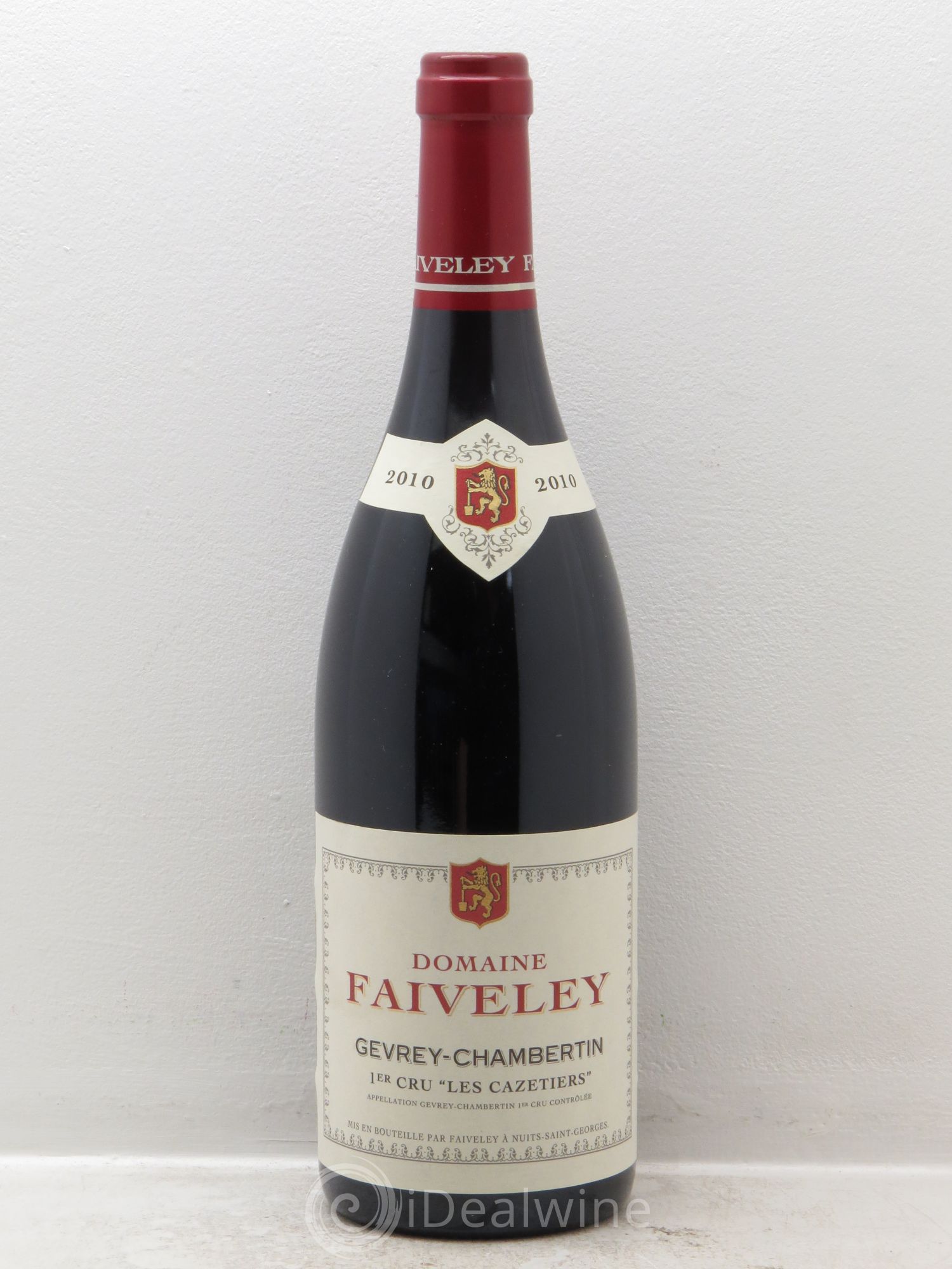 Gevrey-Chambertin 1er Cru Les Cazetiers Faiveley 2010 - Lot de 1 bouteille - 0