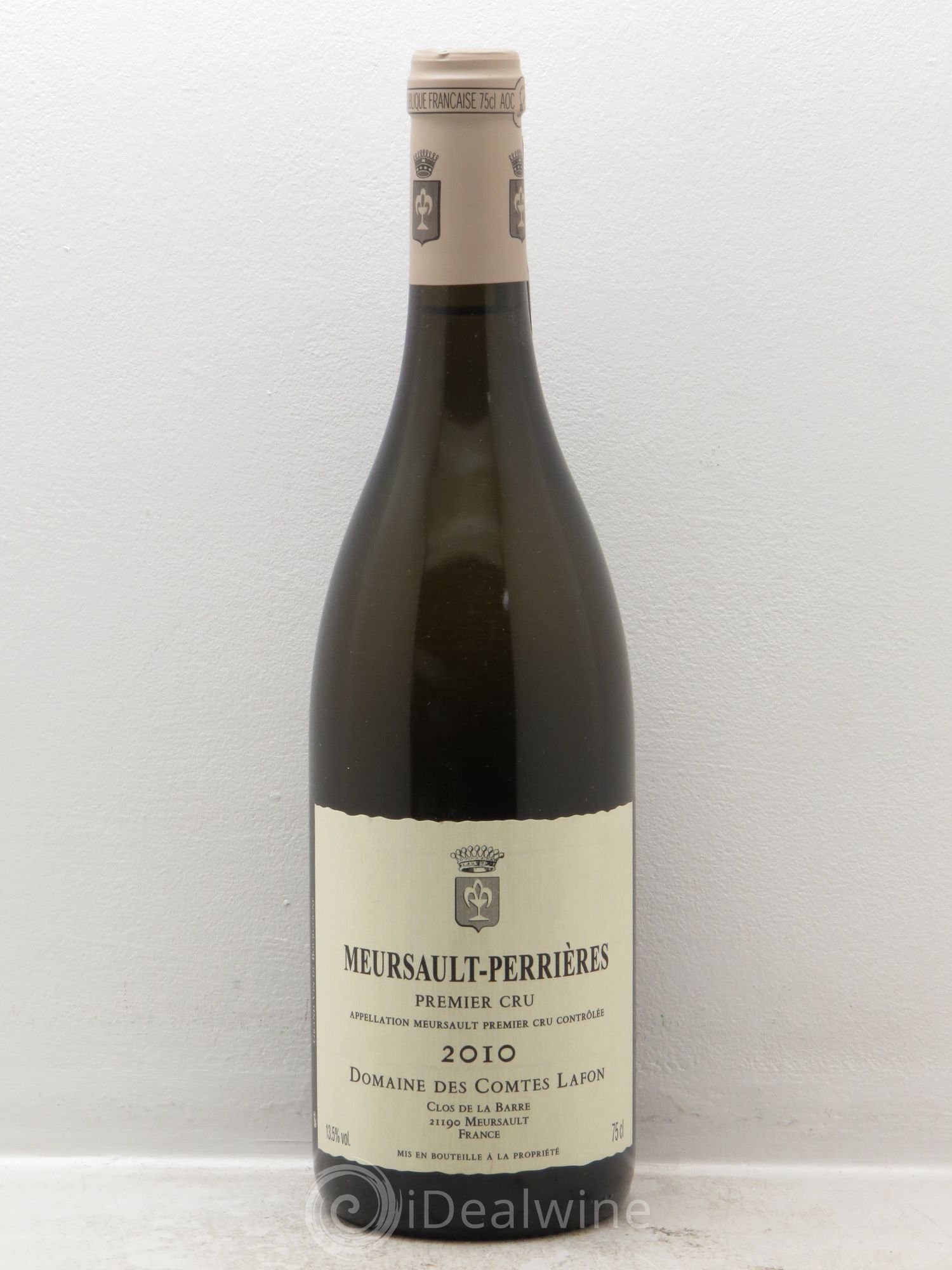 Meursault 1er Cru Perrières Comtes Lafon (Domaine des) 2010 - Lot de 1 bouteille - 0