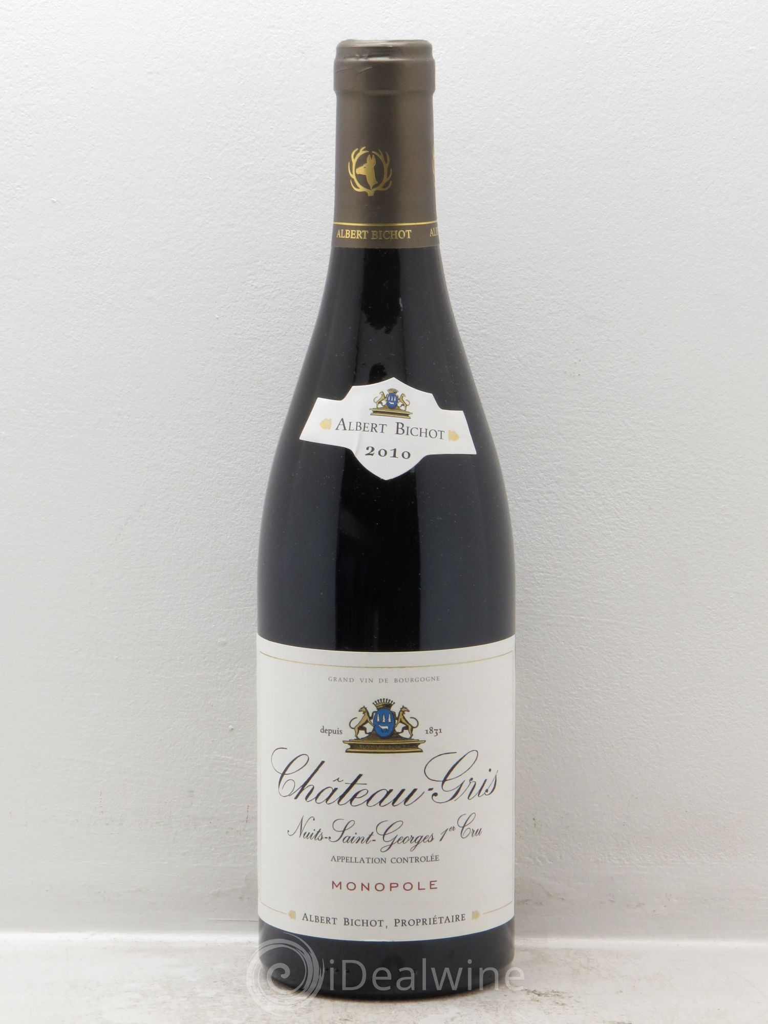 Nuits-Saint-Georges 1er Cru Château Gris - Albert Bichot 2010 - Lot de 1 bouteille - 0