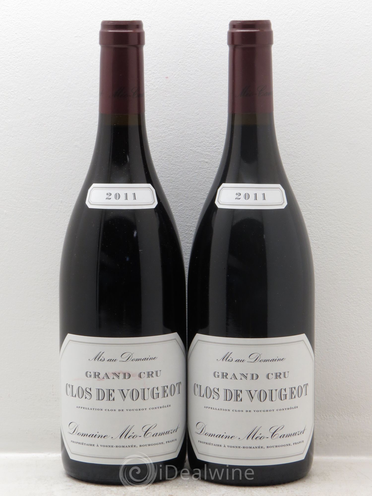 Clos de Vougeot Grand Cru Méo-Camuzet (Domaine) 2011 - Lot de 2 bouteilles - 0