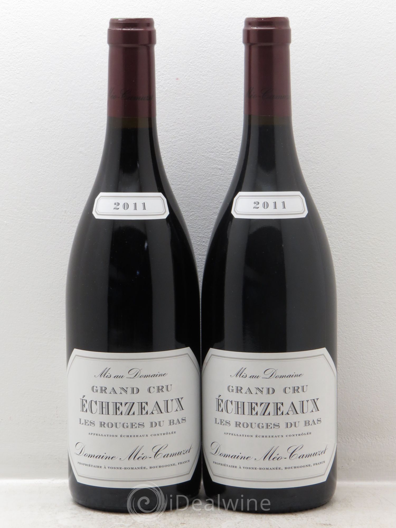 Echezeaux Grand Cru Les Rouges du Bas Méo-Camuzet (Domaine) Les Rouges du Bas 2011 - Posten von 2 Flaschen - 0