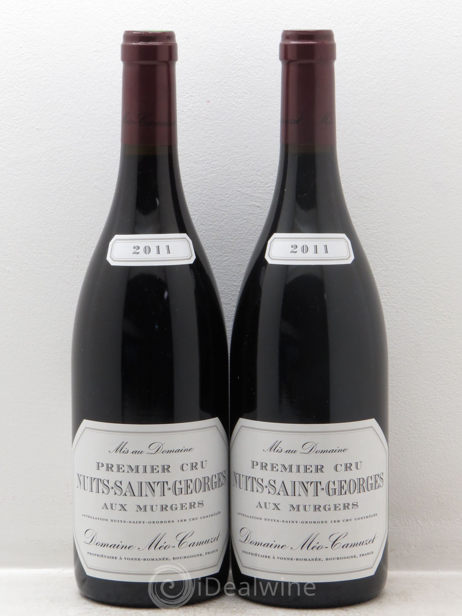 Nuits-Saint-Georges 1er Cru Aux Murgers Méo-Camuzet (Domaine) 2011 - Lot de 2 bouteilles - 0