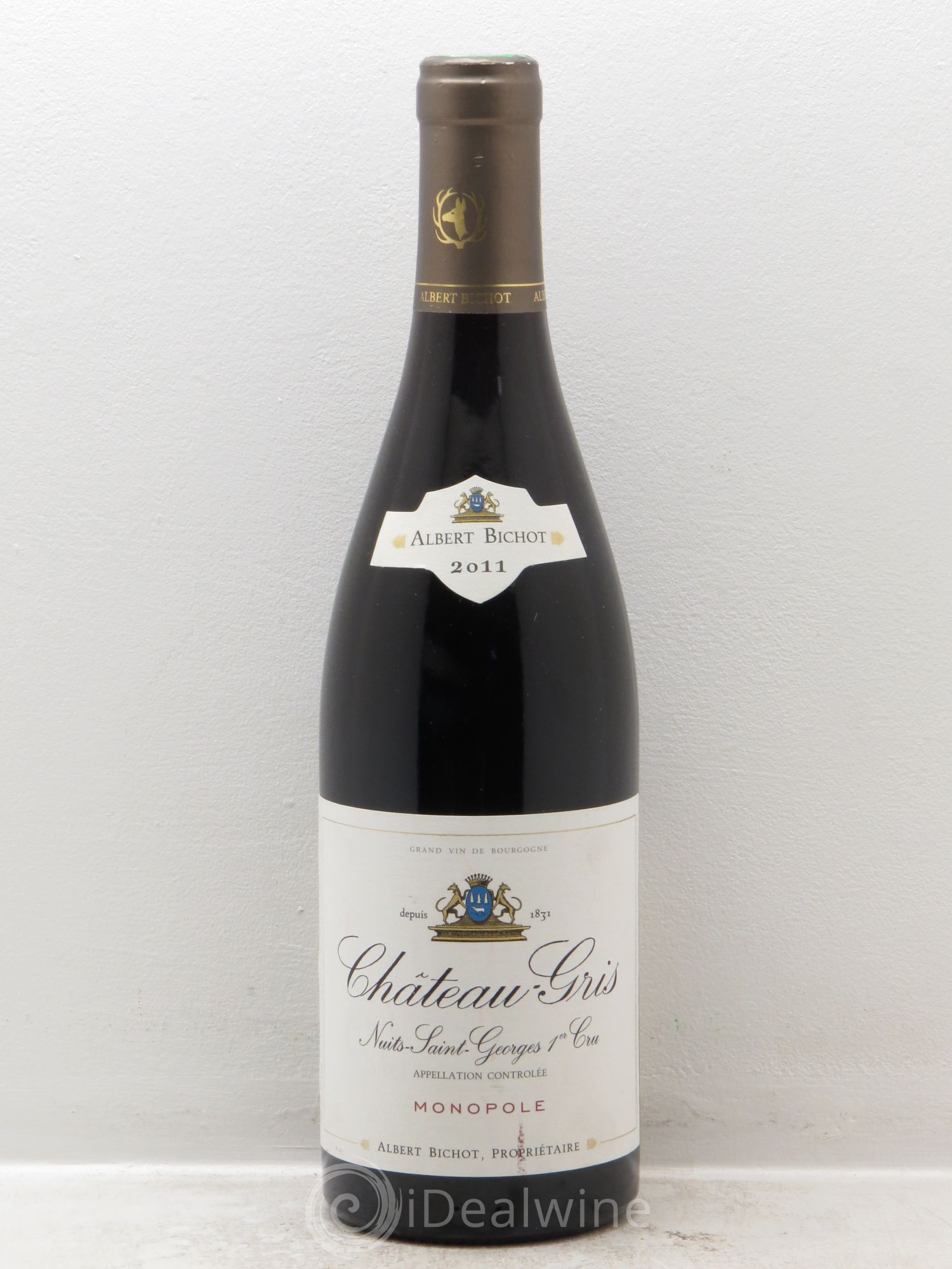 Nuits-Saint-Georges 1er Cru Château Gris - Albert Bichot 2011 - Lot de 1 bouteille - 0