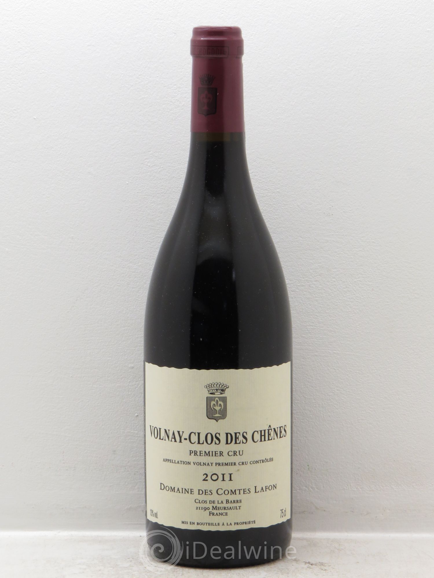 Volnay 1er Cru Clos des Chênes Comtes Lafon (Domaine des) 2011 - Lot de 1 bouteille - 0