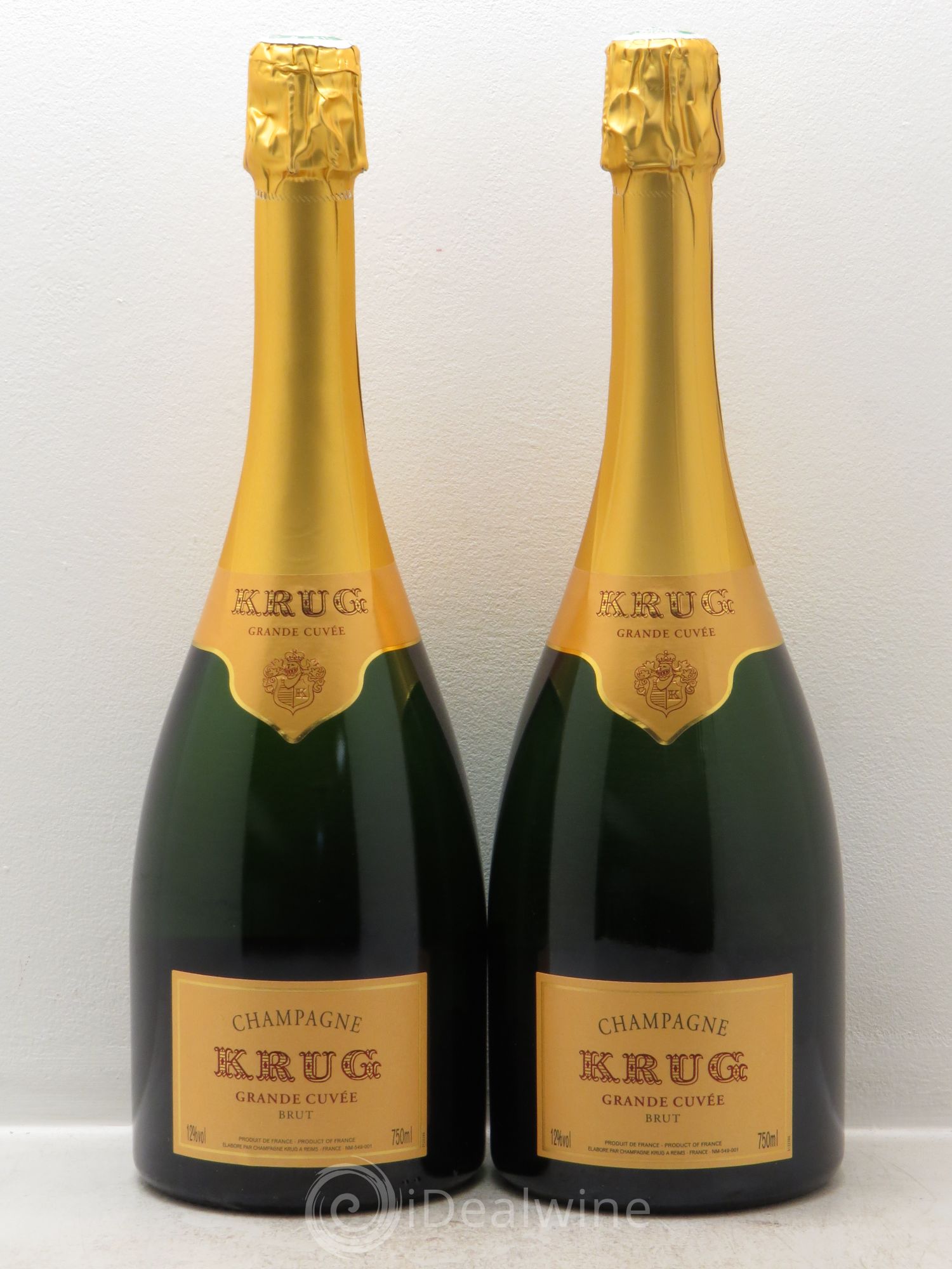 Grande Cuvée Brut Krug - Lot de 2 bouteilles - 0