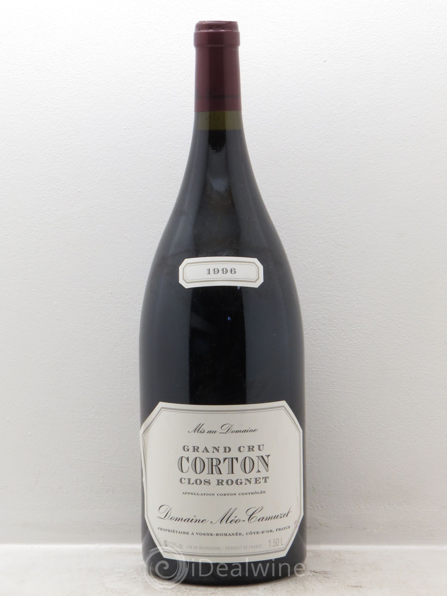 Corton Grand Cru Clos Rognet Méo-Camuzet (Domaine) 1996 - Lot de 1 magnum - 0