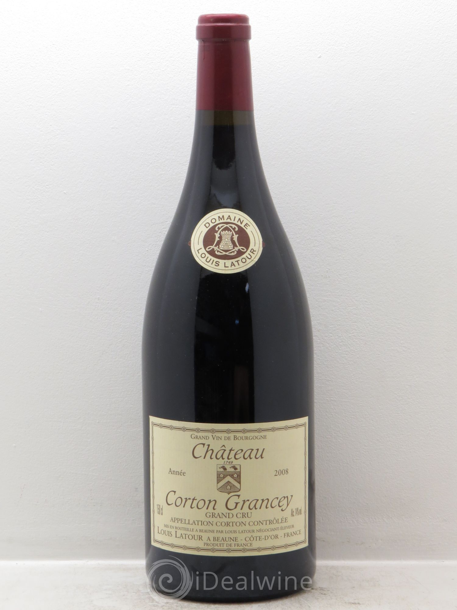Corton Grand Cru Château Corton Grancey Louis Latour 2008 - Lot de 1 magnum - 0