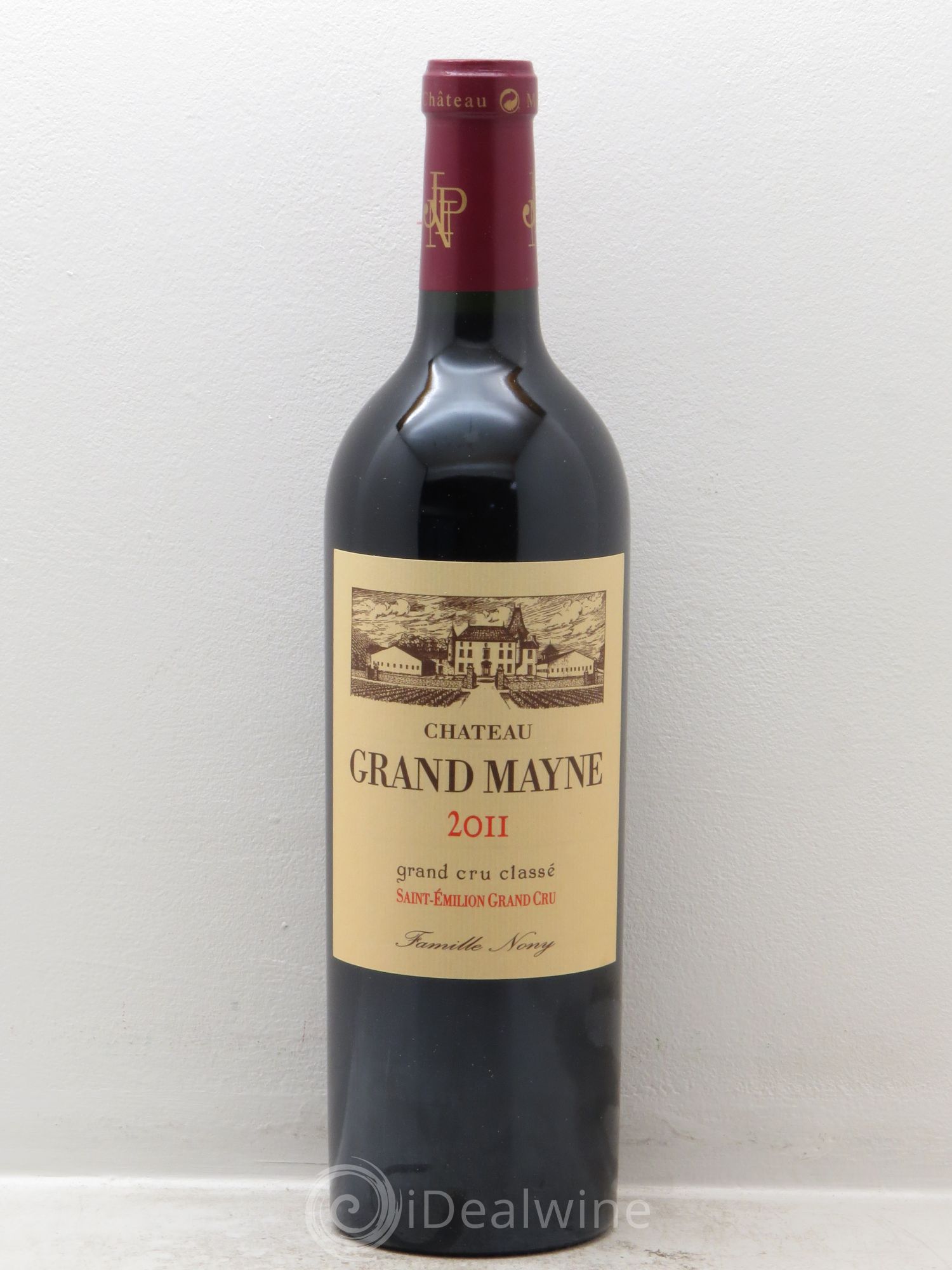 Château Grand Mayne Grand Cru Classé 2011 - Lot de 1 bouteille - 0