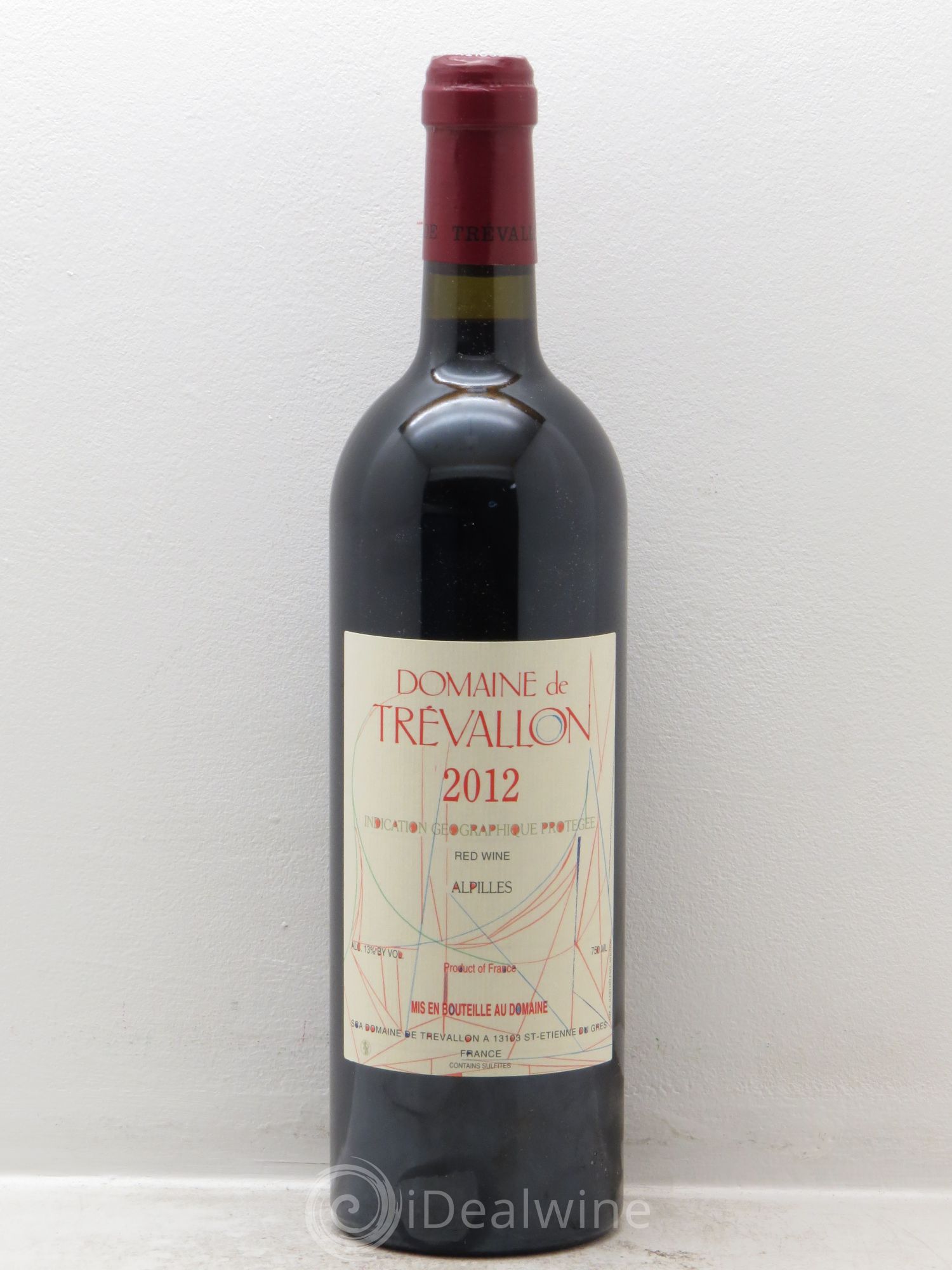 VDP Bouches du Rhône Trévallon (Domaine de) Eloi Dürrbach 2012 - Lot de 1 bouteille - 0