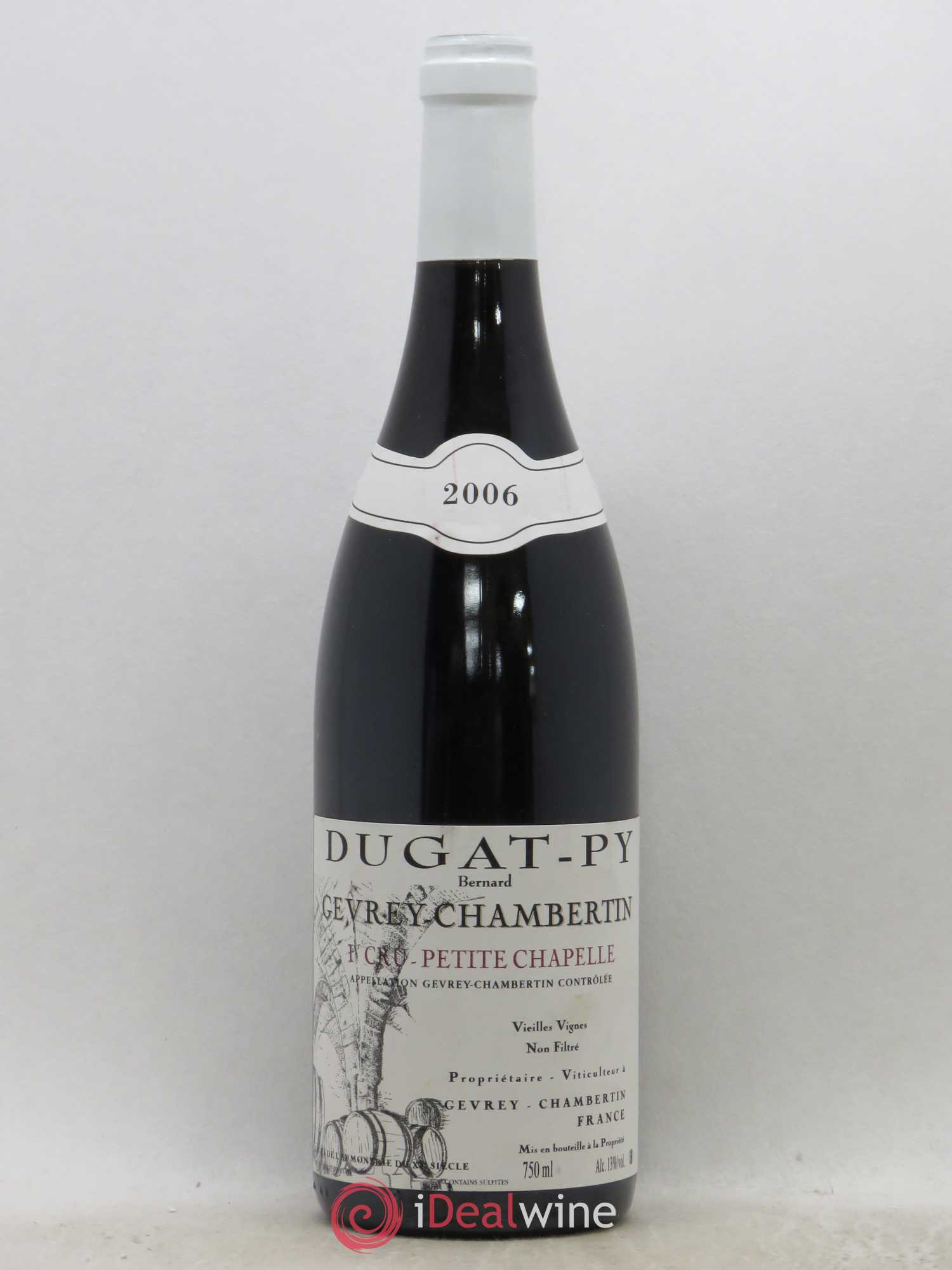 Gevrey-Chambertin 1er Cru Petite Chapelle Vieilles Vignes Dugat-Py 2006 - Lot de 1 bouteille - 0