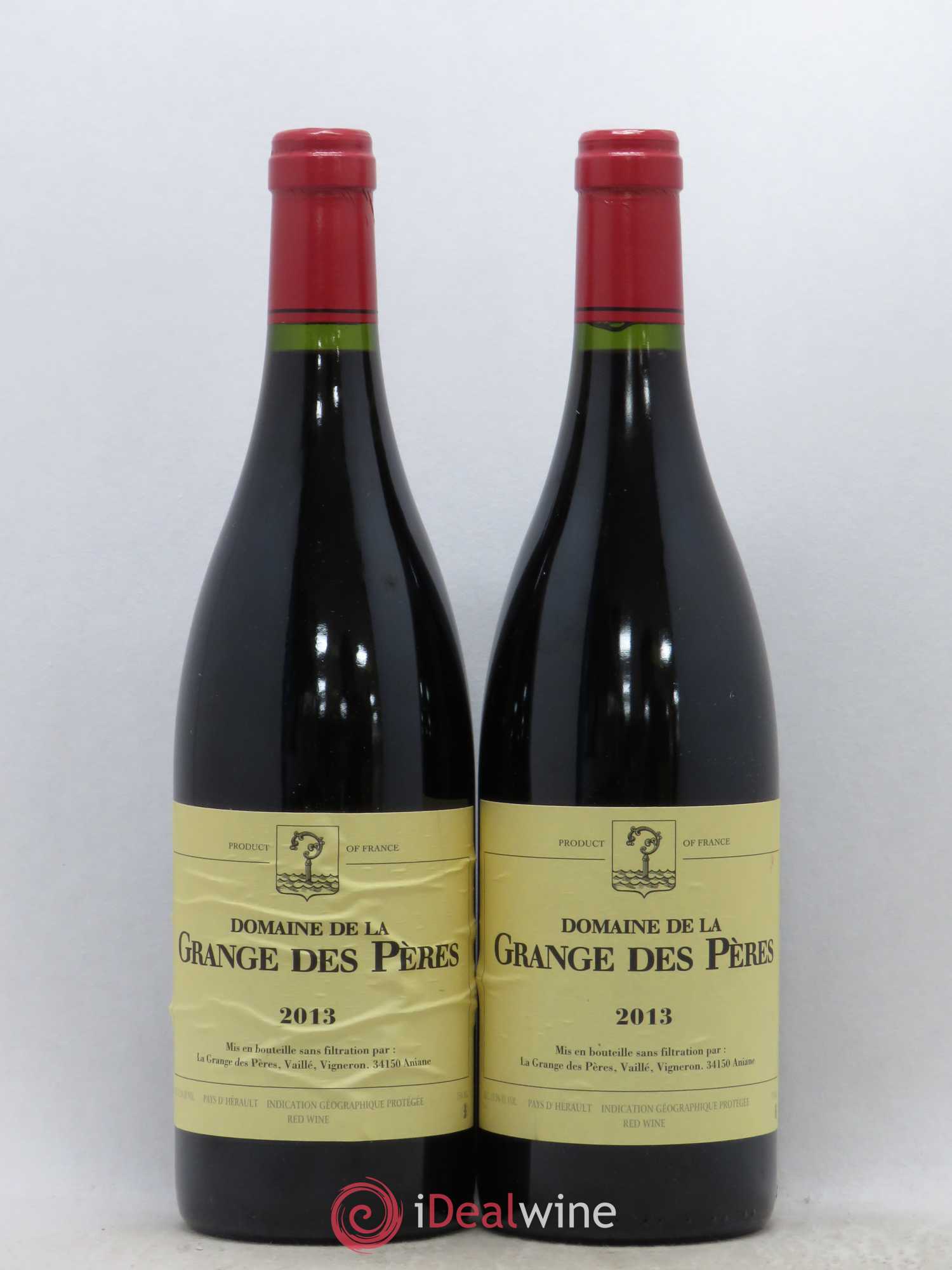 Pays d'Hérault Grange des Pères Laurent Vaillé 2013 - Lot de 2 bouteilles - 0