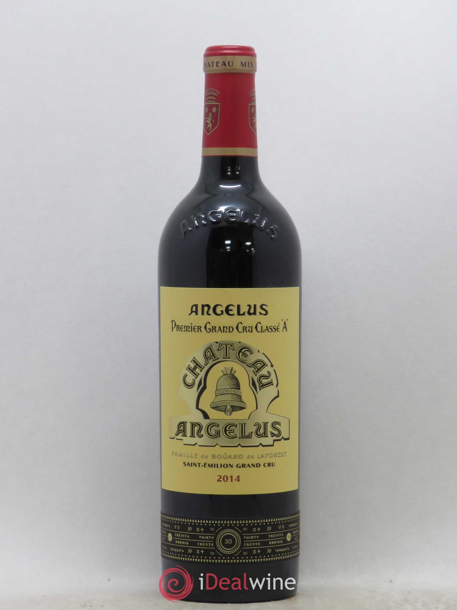 Château Angélus 1er Grand Cru Classé A 2014 - Lot de 1 bouteille - 0