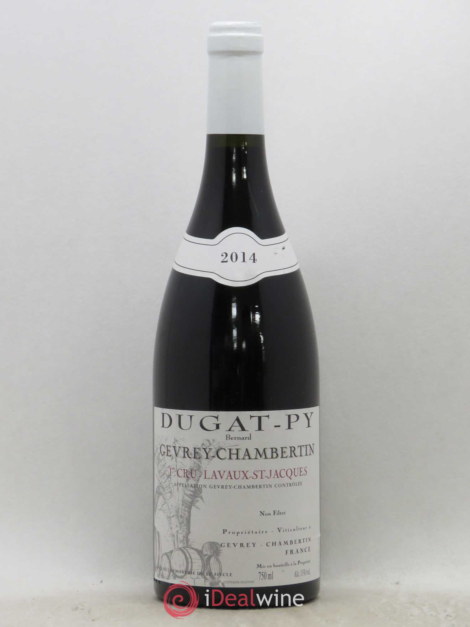 Gevrey-Chambertin 1er Cru Lavaux Saint Jacques Dugat-Py 2014 - Lot de 1 bouteille - 0