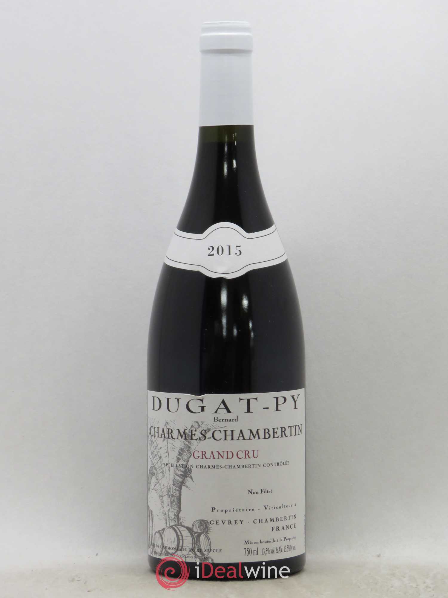 Charmes-Chambertin Grand Cru Dugat-Py 2015 - Lot de 1 bouteille - 0