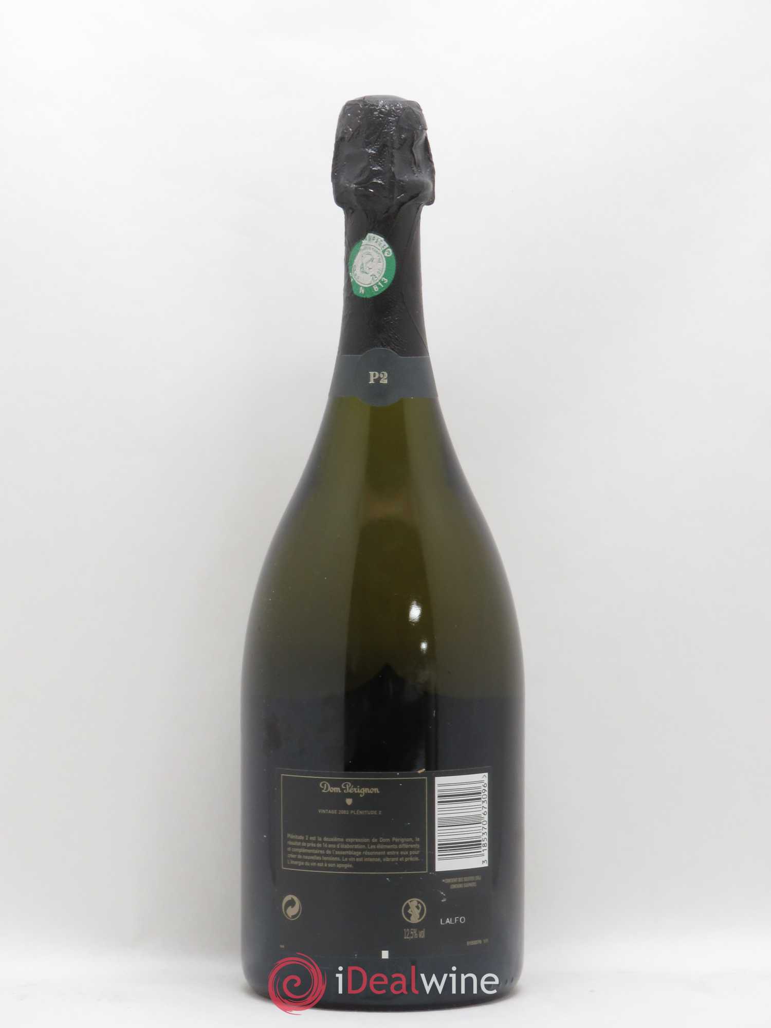 Buy 2eme Plénitude (P2) Dom Pérignon 2002 (lot: B2159575-6133)