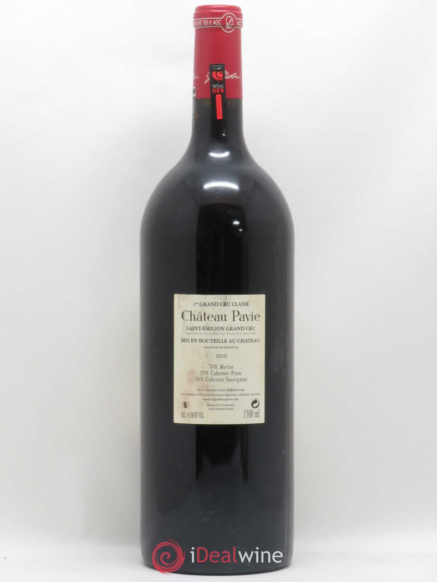 Château Pavie 1er Grand Cru Classé A 2010 - Lot de 1 magnum - 1