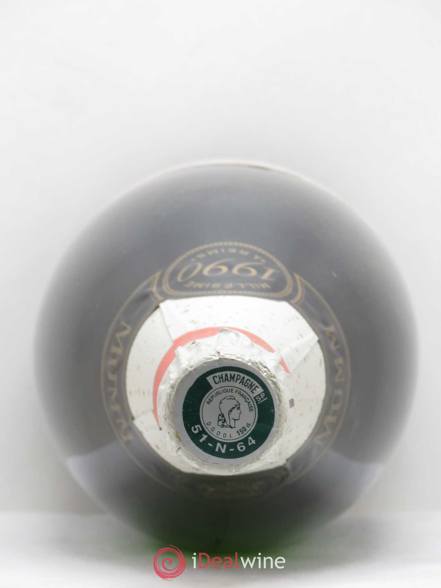 Cordon Rouge Mumm Collection du Chef de Cave 1990 - Lot of 1 magnum - 2
