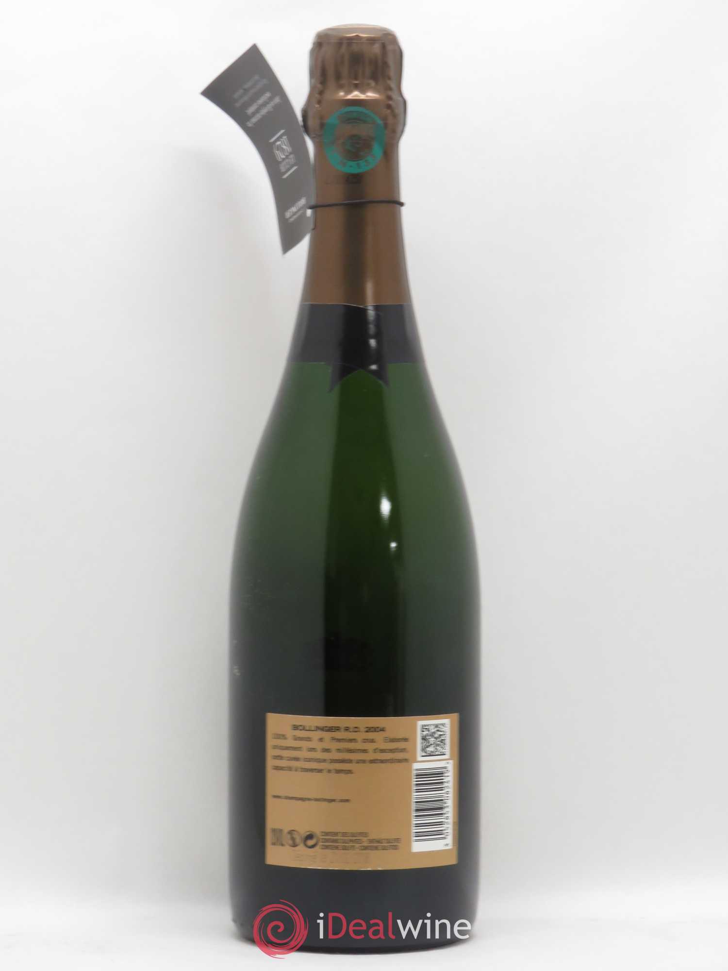 R.D. Extra-Brut Bollinger 2004 - Lot de 1 bouteille - 1