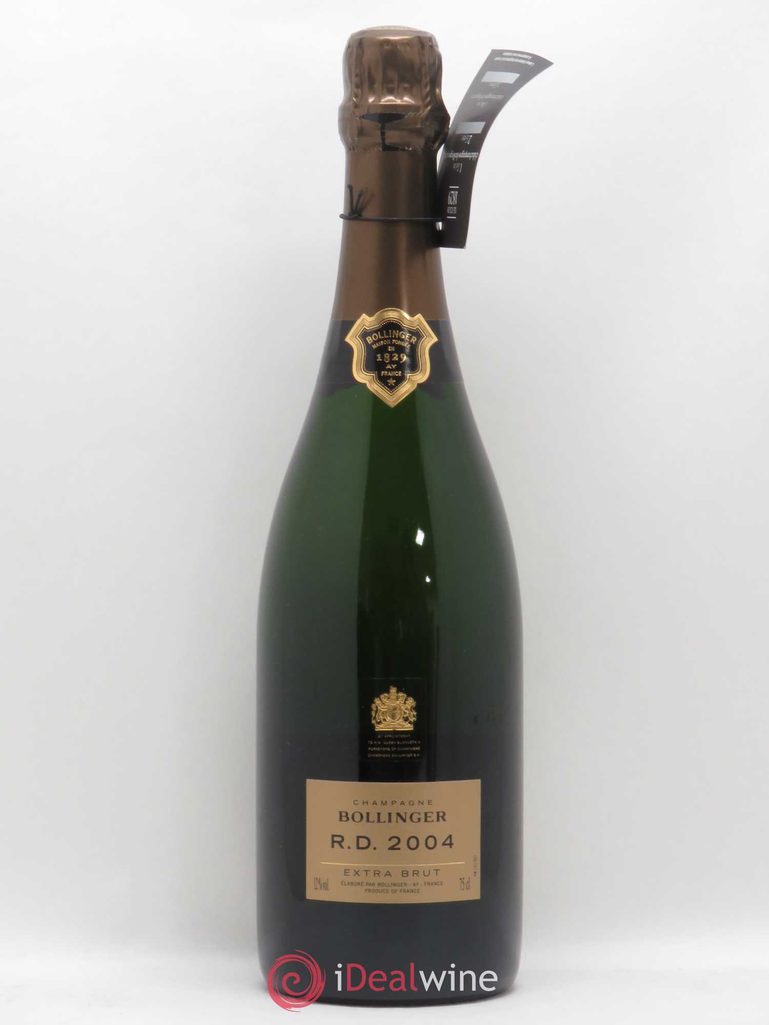 R.D. Extra-Brut Bollinger 2004 - Lot de 1 bouteille - 0