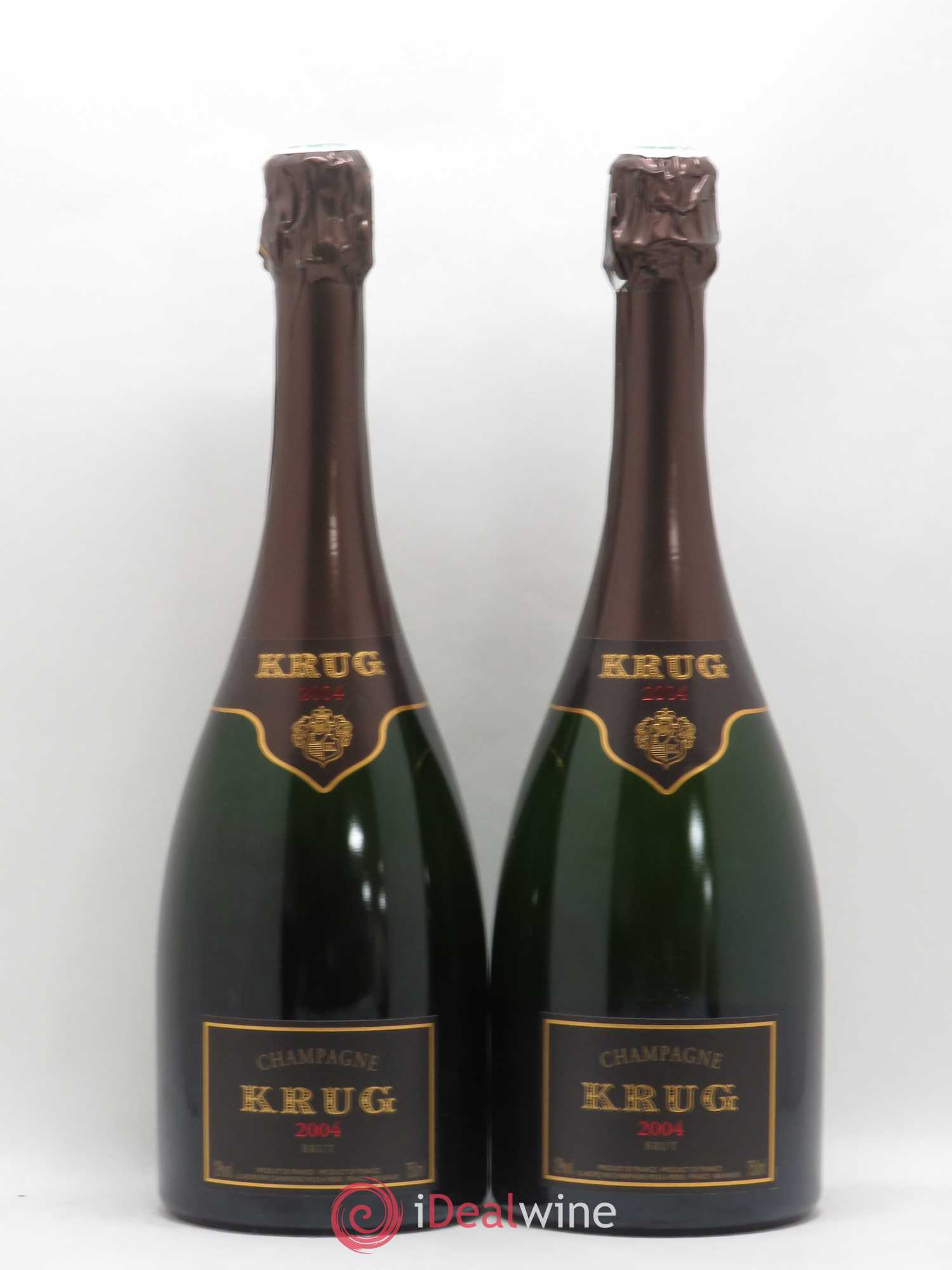 Vintage Krug 2004 - Lot de 2 bouteilles - 0
