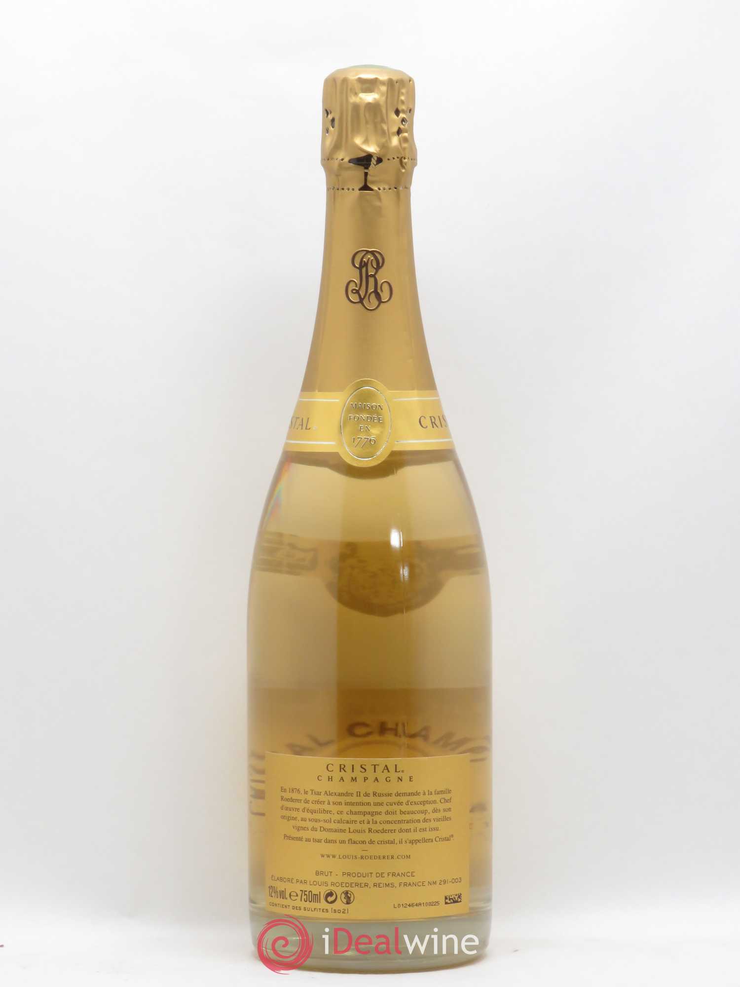 Cristal Louis Roederer 2008 - Lot de 1 bouteille - 1